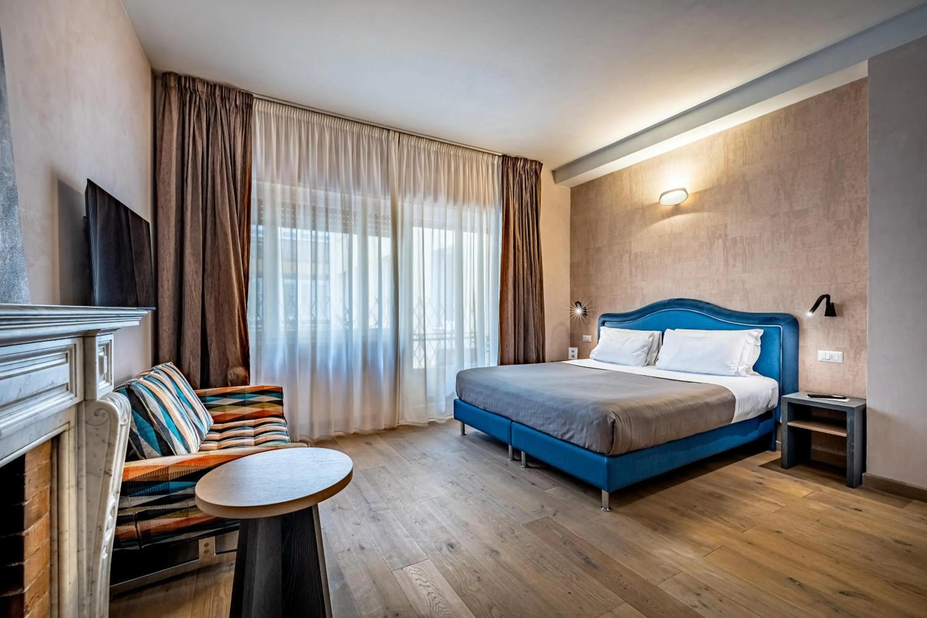 Bedroom, Bed in Florence Old Bridge B&B