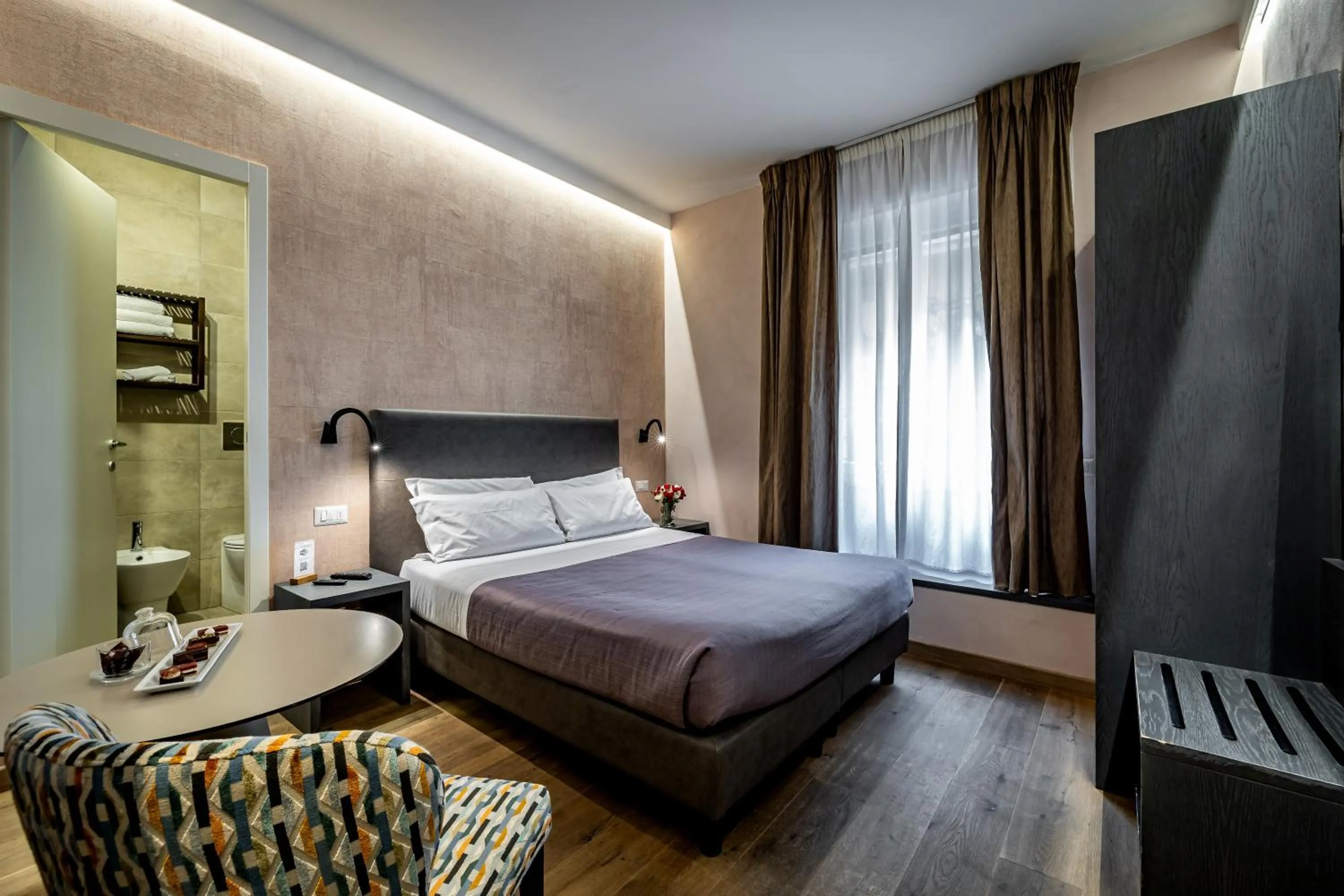 Bedroom, Bed in Florence Old Bridge B&B