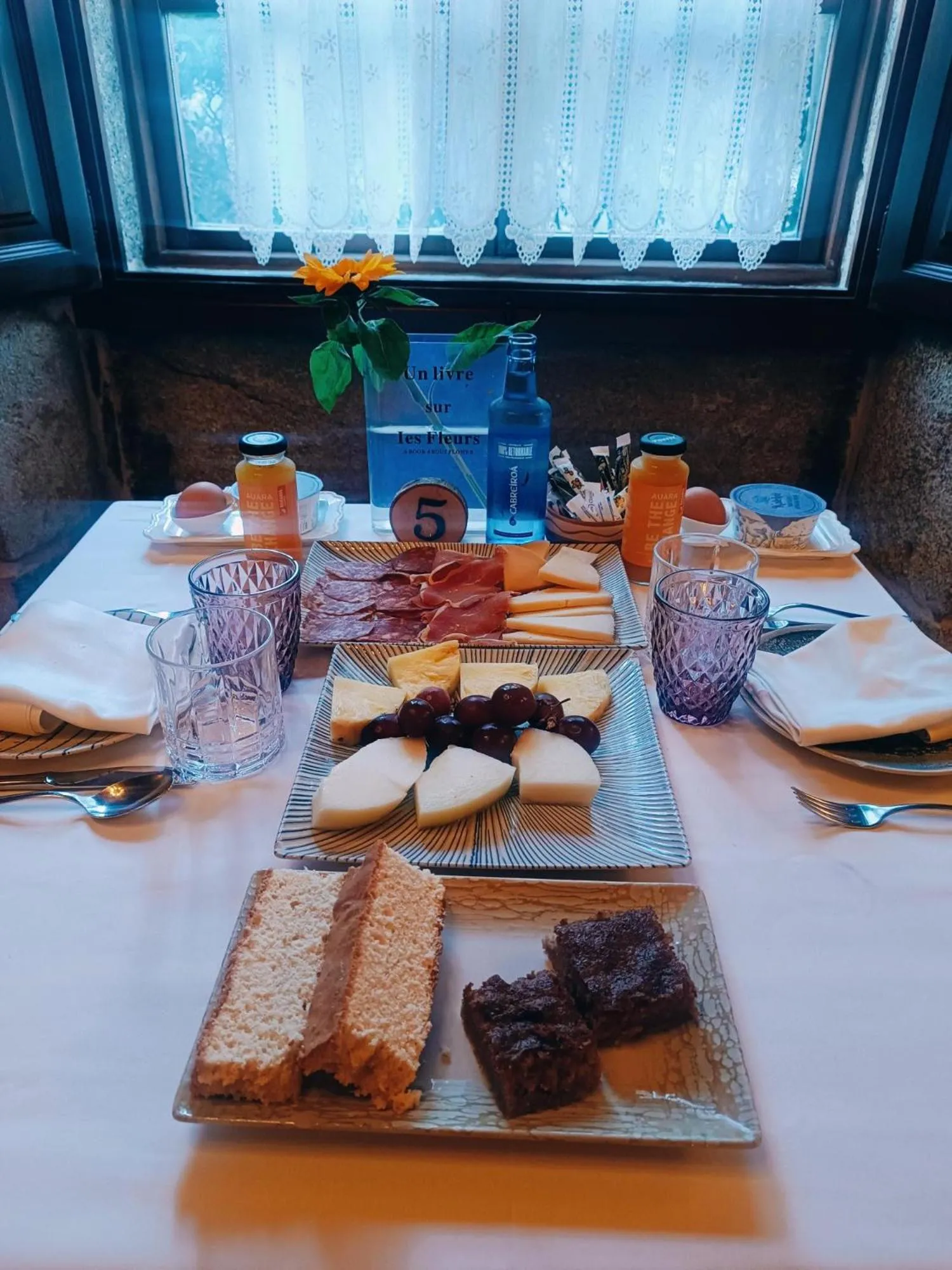 Breakfast in Pazo de Bendoiro