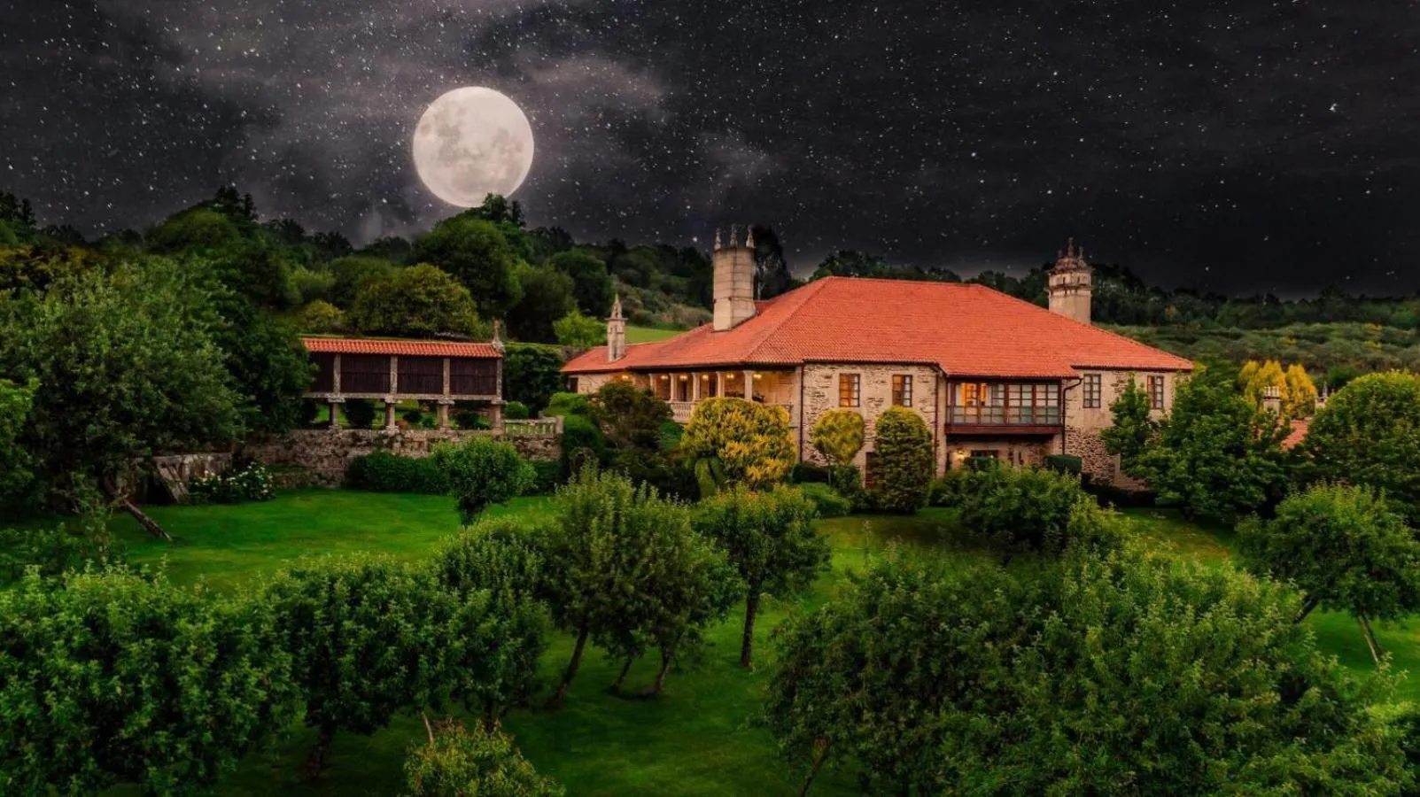 Property building in Pazo de Bendoiro