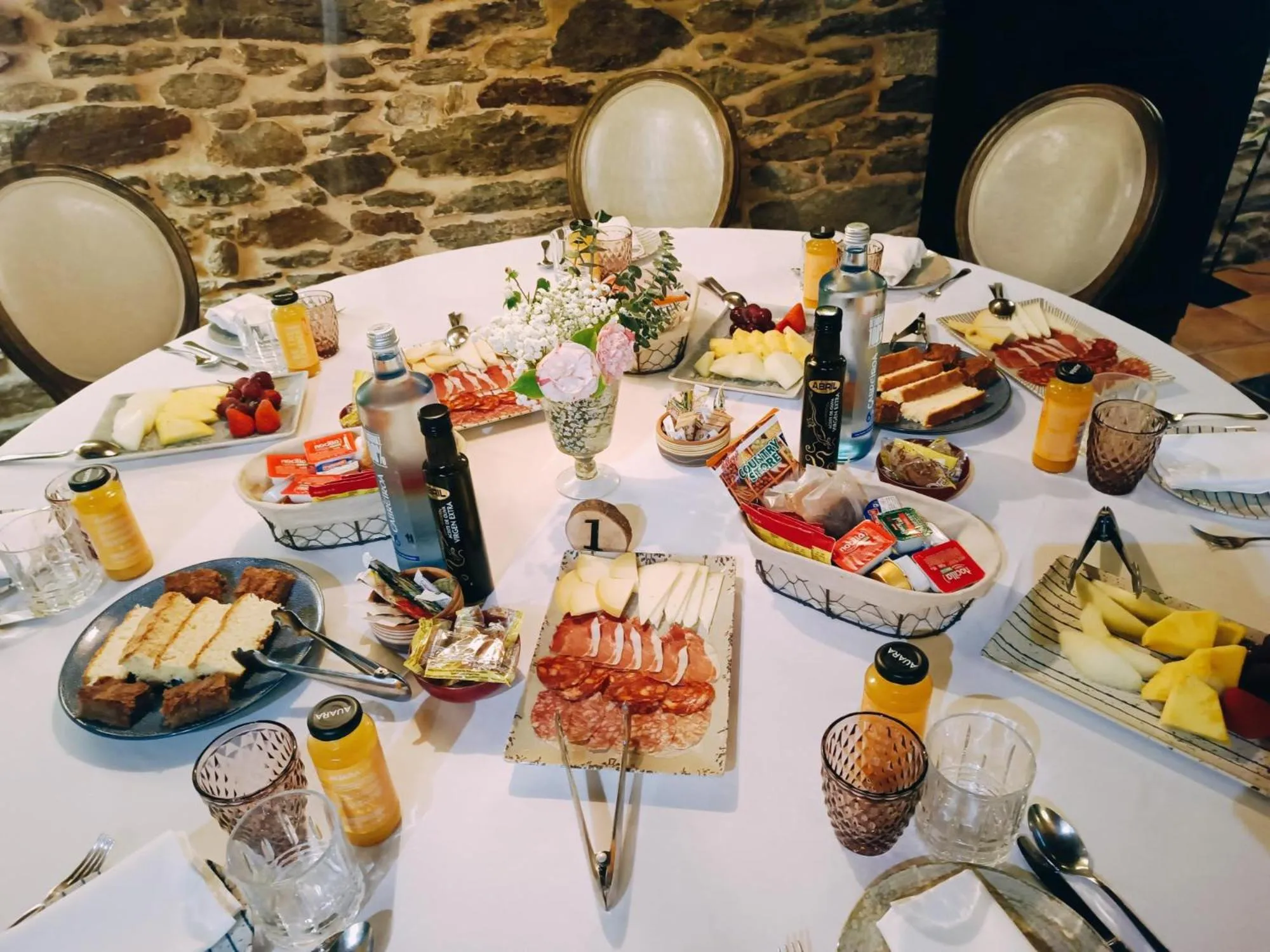 Breakfast in Pazo de Bendoiro