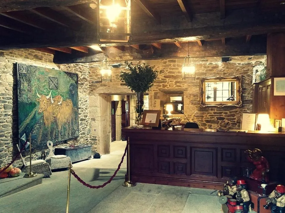 Lobby or reception in Pazo de Bendoiro