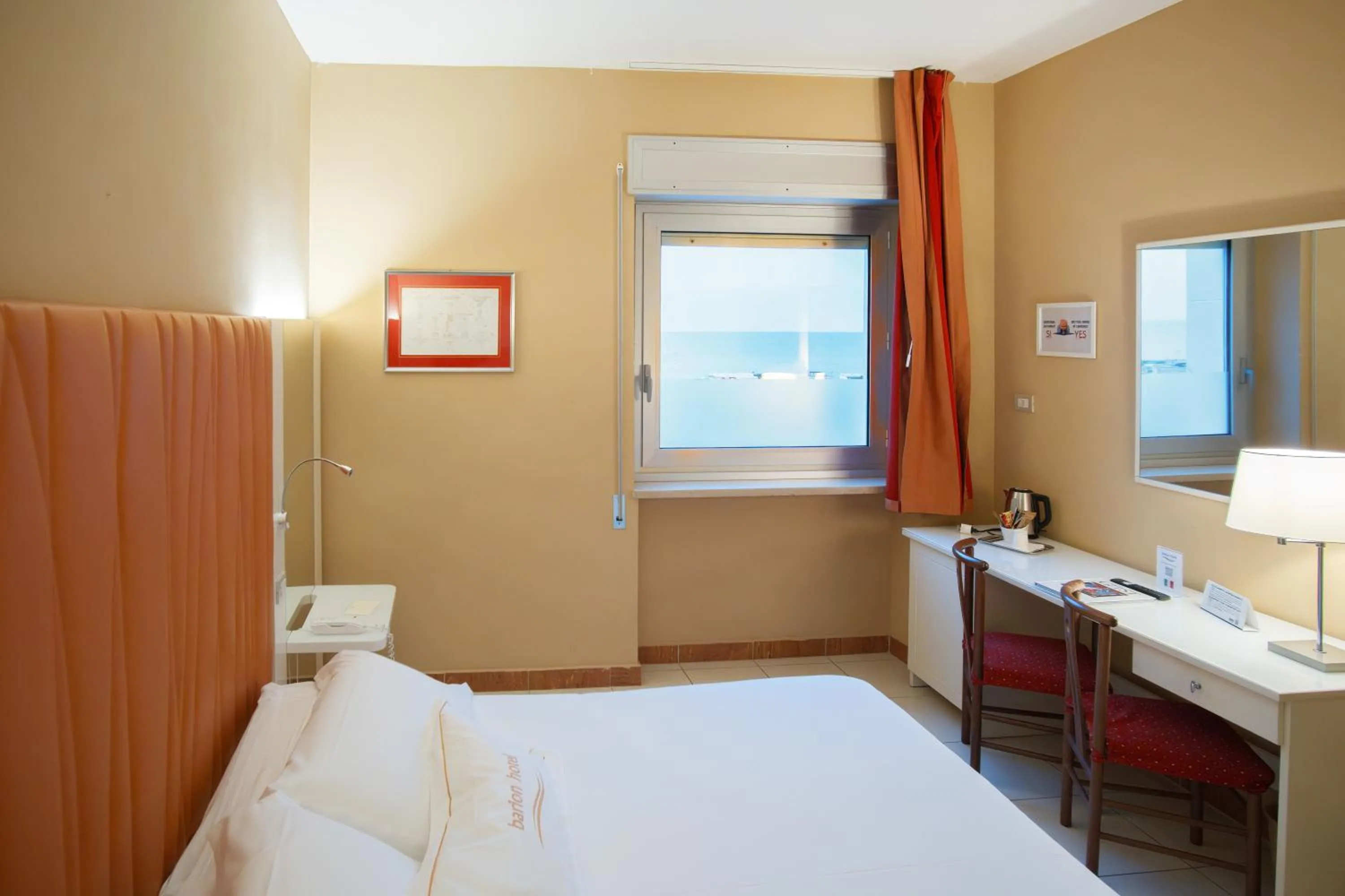 View (from property/room), Bed in Barion Hotel & Congressi