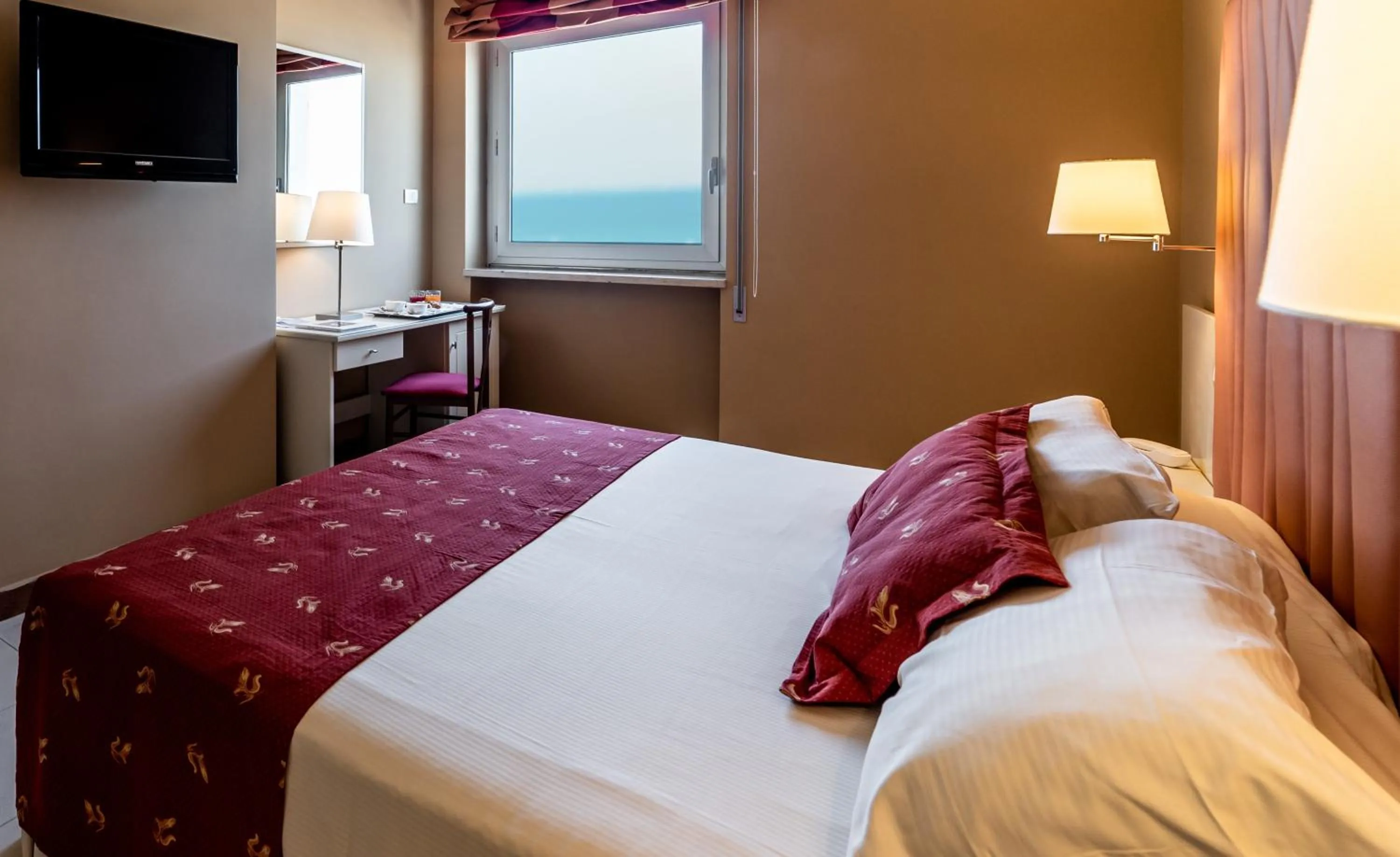 Sea view, Bed in Barion Hotel & Congressi