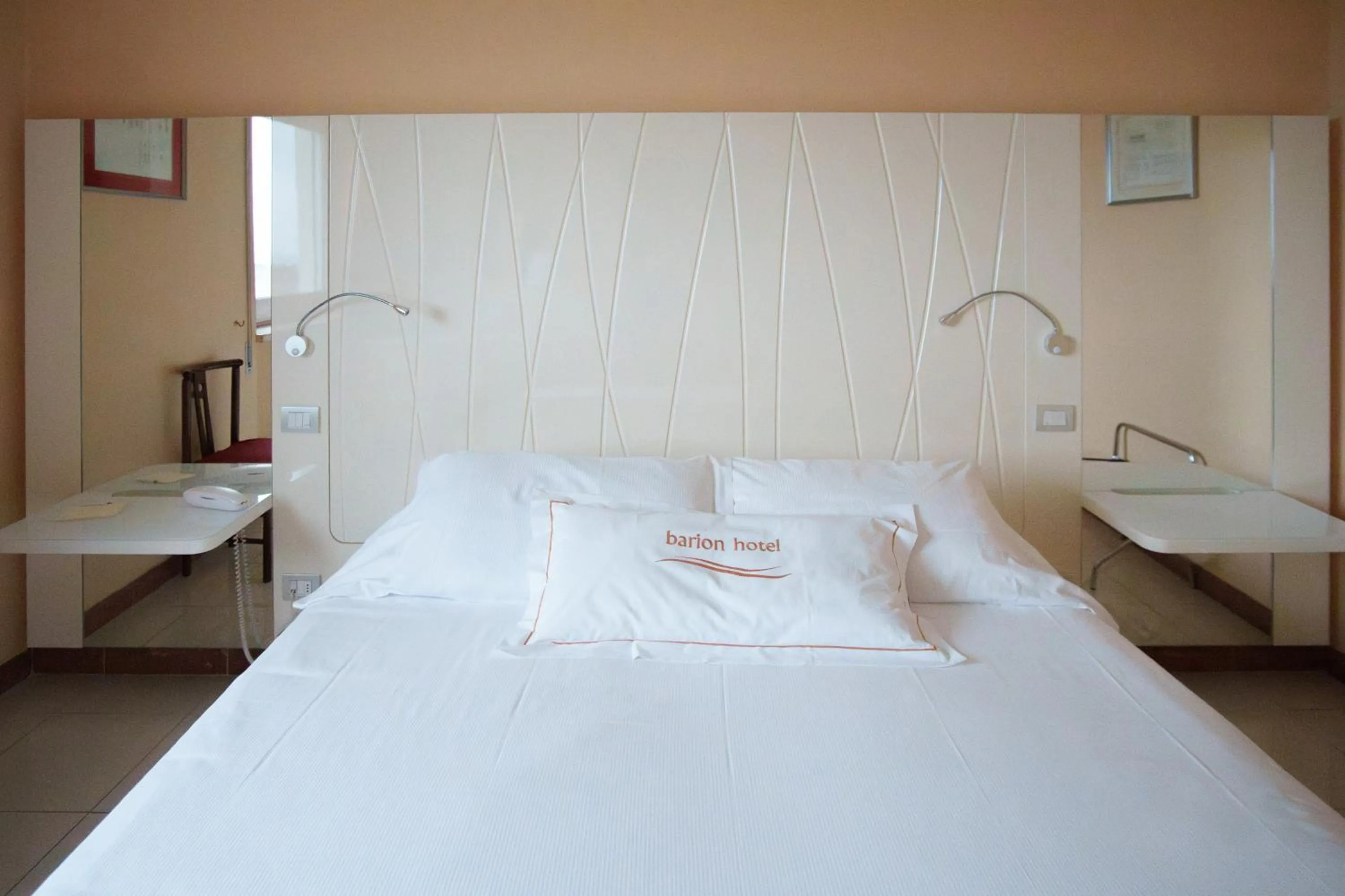 Bedroom, Bed in Barion Hotel & Congressi