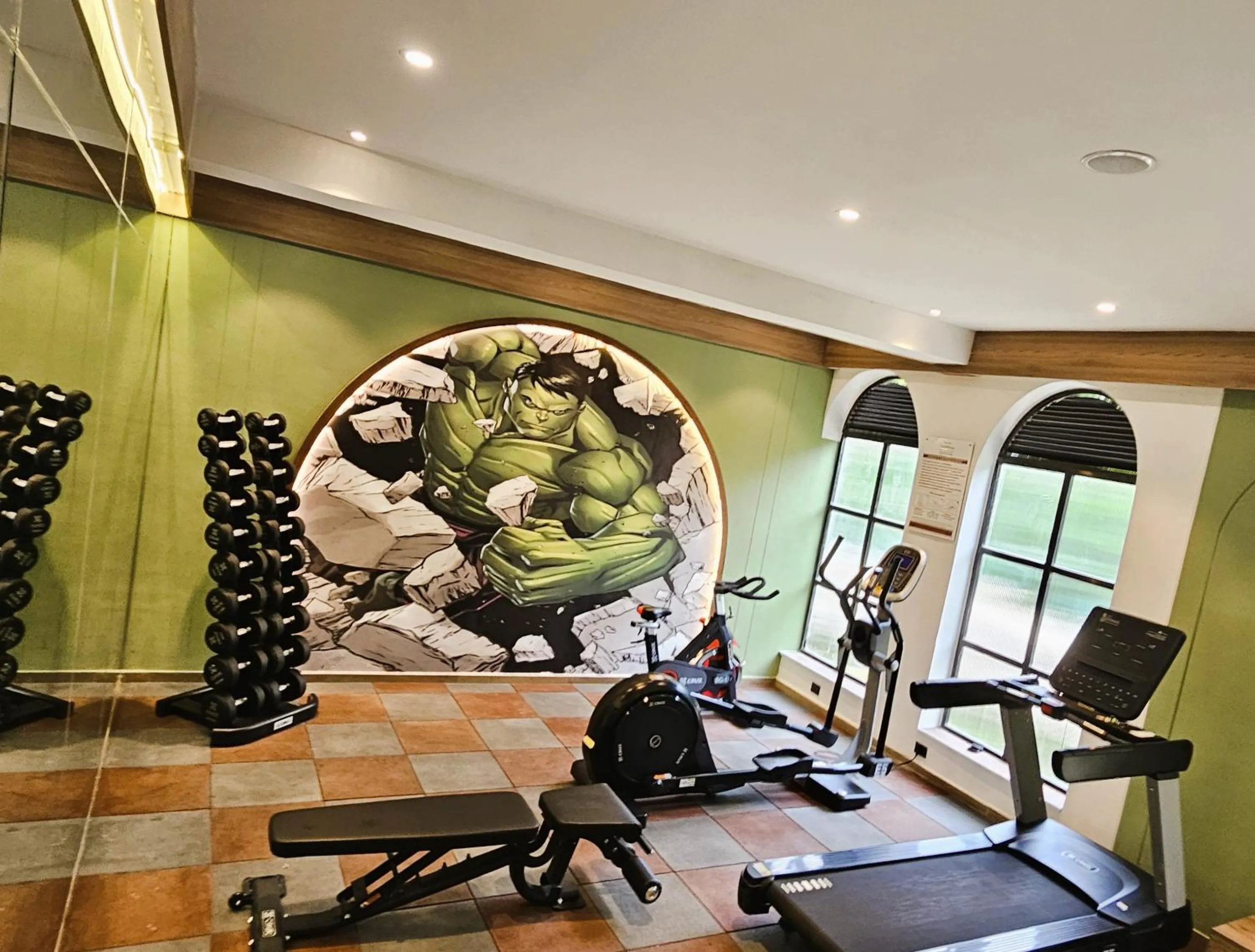 Fitness centre/facilities in Bhanu The Fern Forest Resort & Spa, Jambughoda