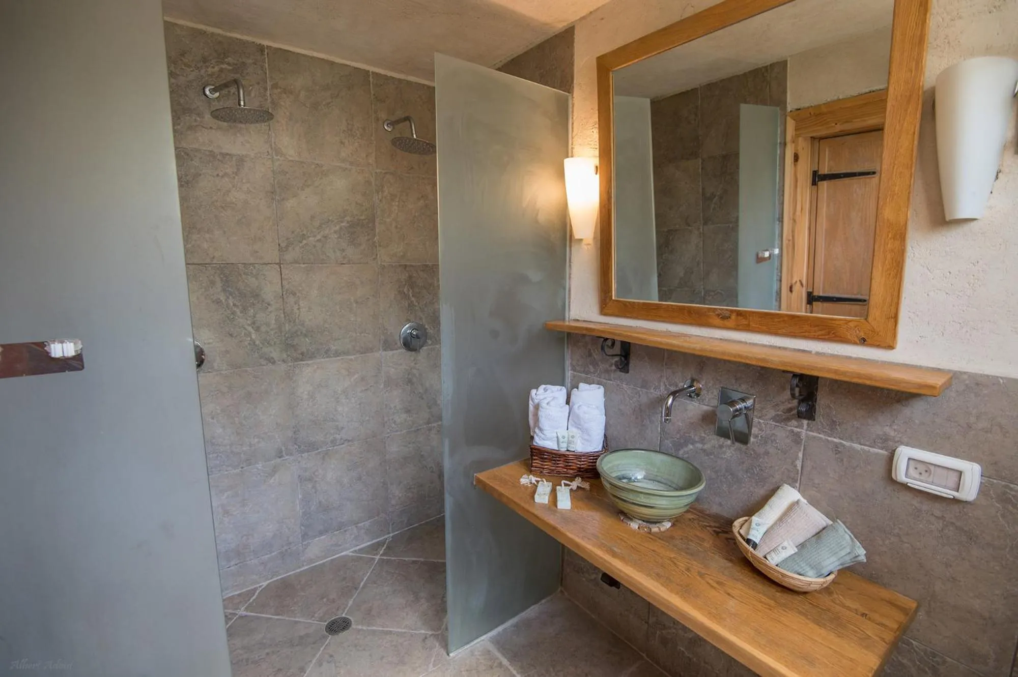 Bathroom in Helios Luxury Suites