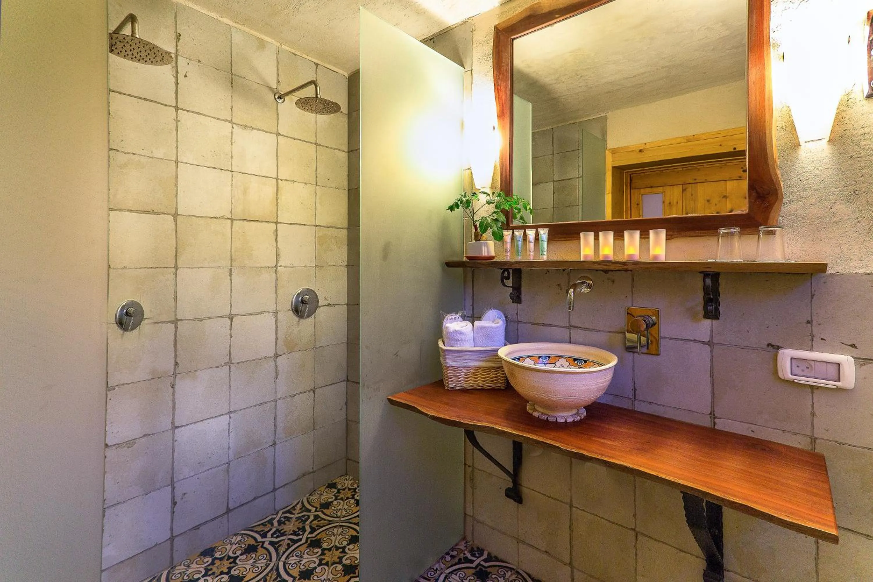 Bathroom in Helios Luxury Suites