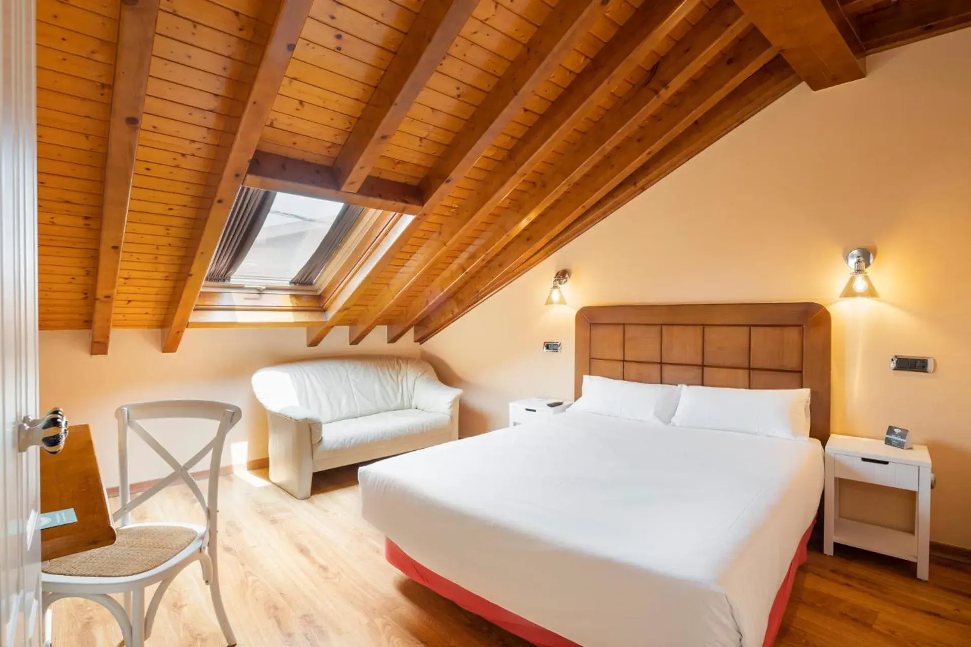 Bed in Hotel Villanueva Bed in Hotel Villanueva