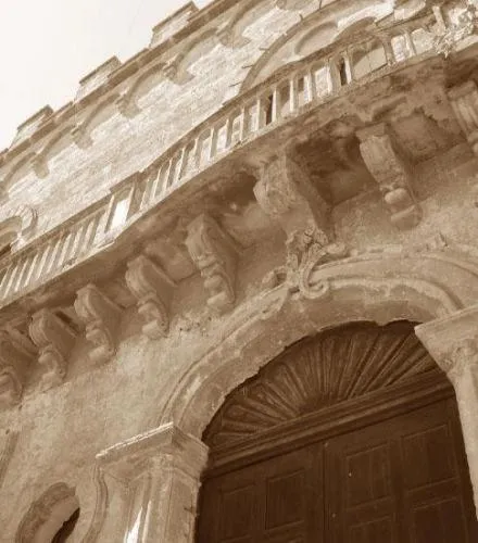 Facade/entrance in Palazzo Vecchio