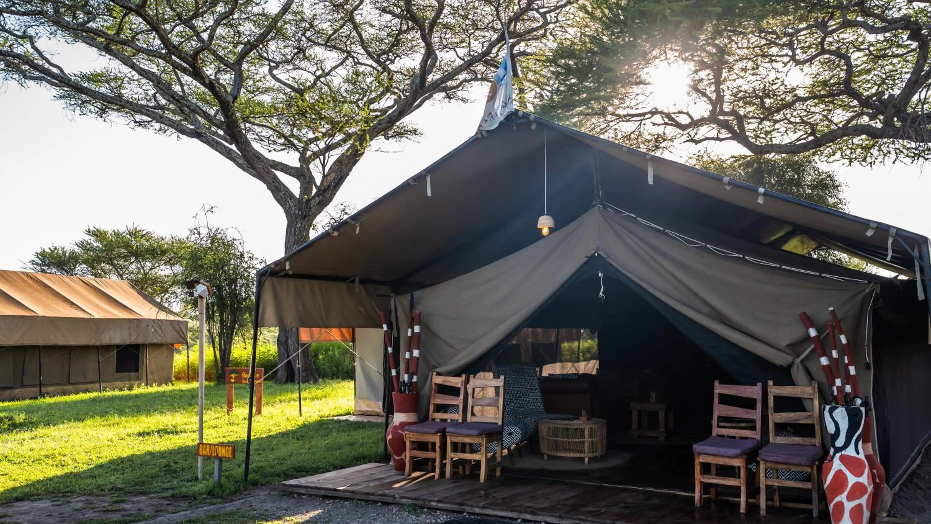 Lounge or bar in Africa Safari South Serengeti Ndutu Ngorongoro