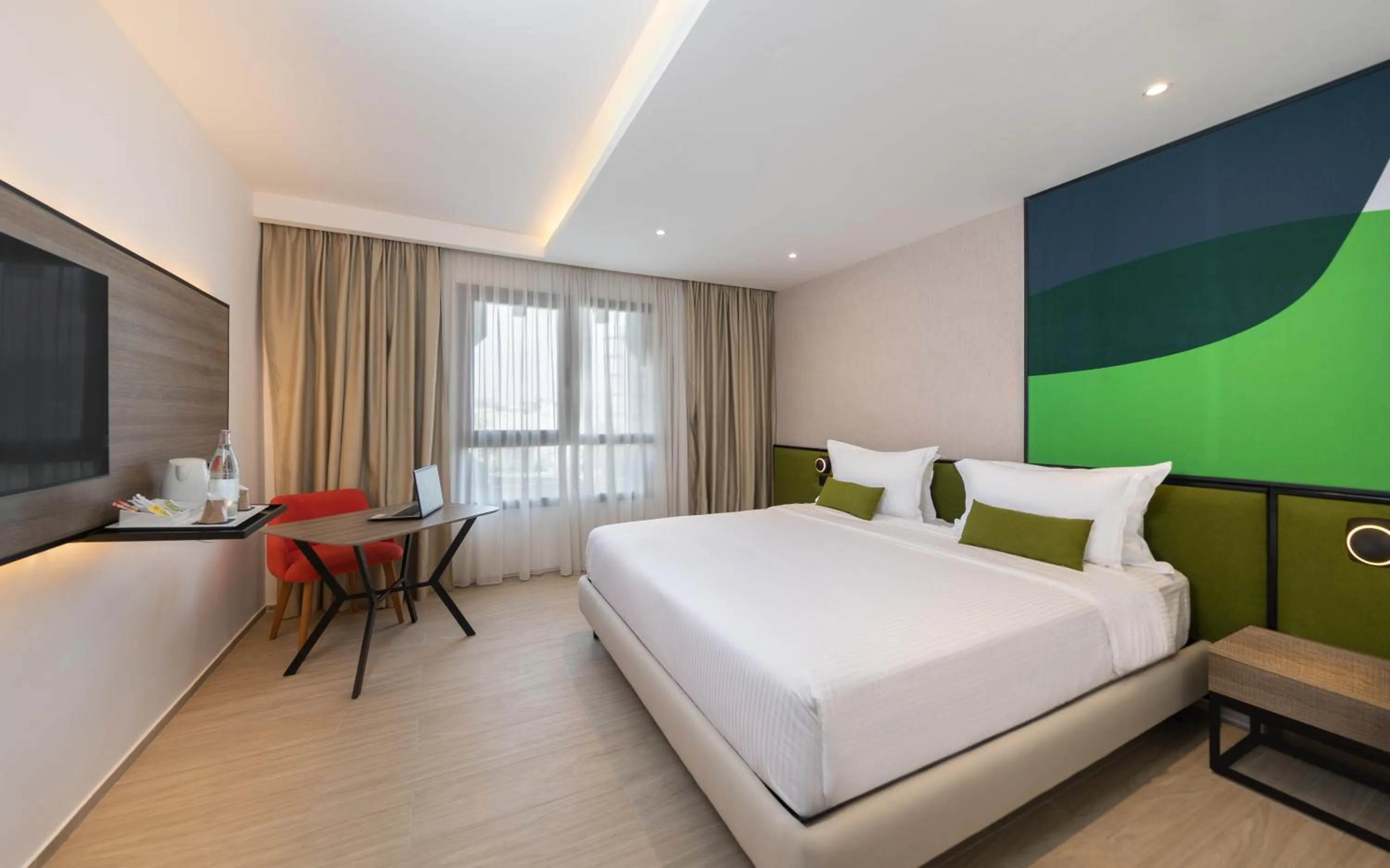 TV and multimedia, Bed in Campanile El Mechtel Tunis