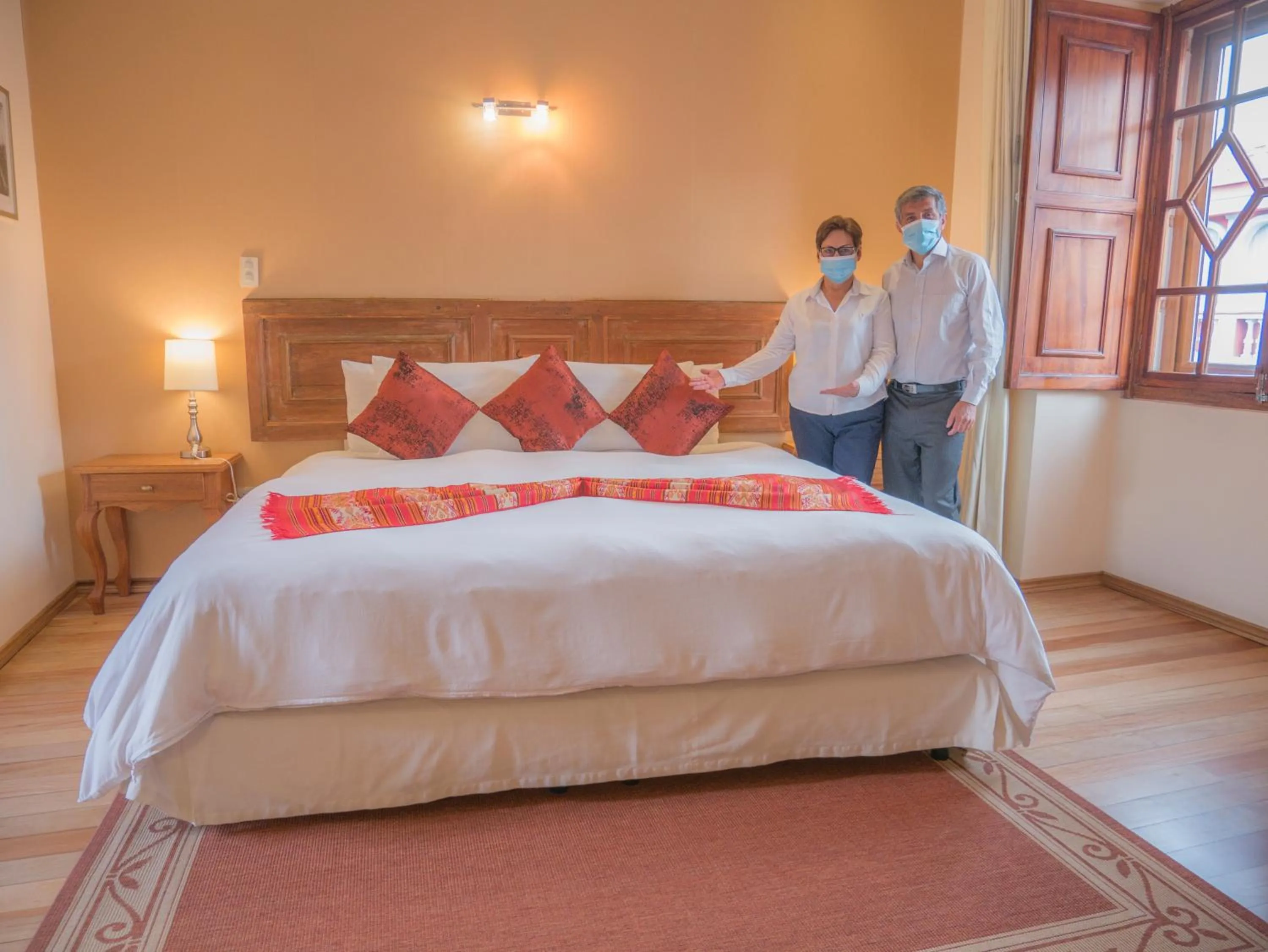 Decorative detail, Bed in Casa El Edén