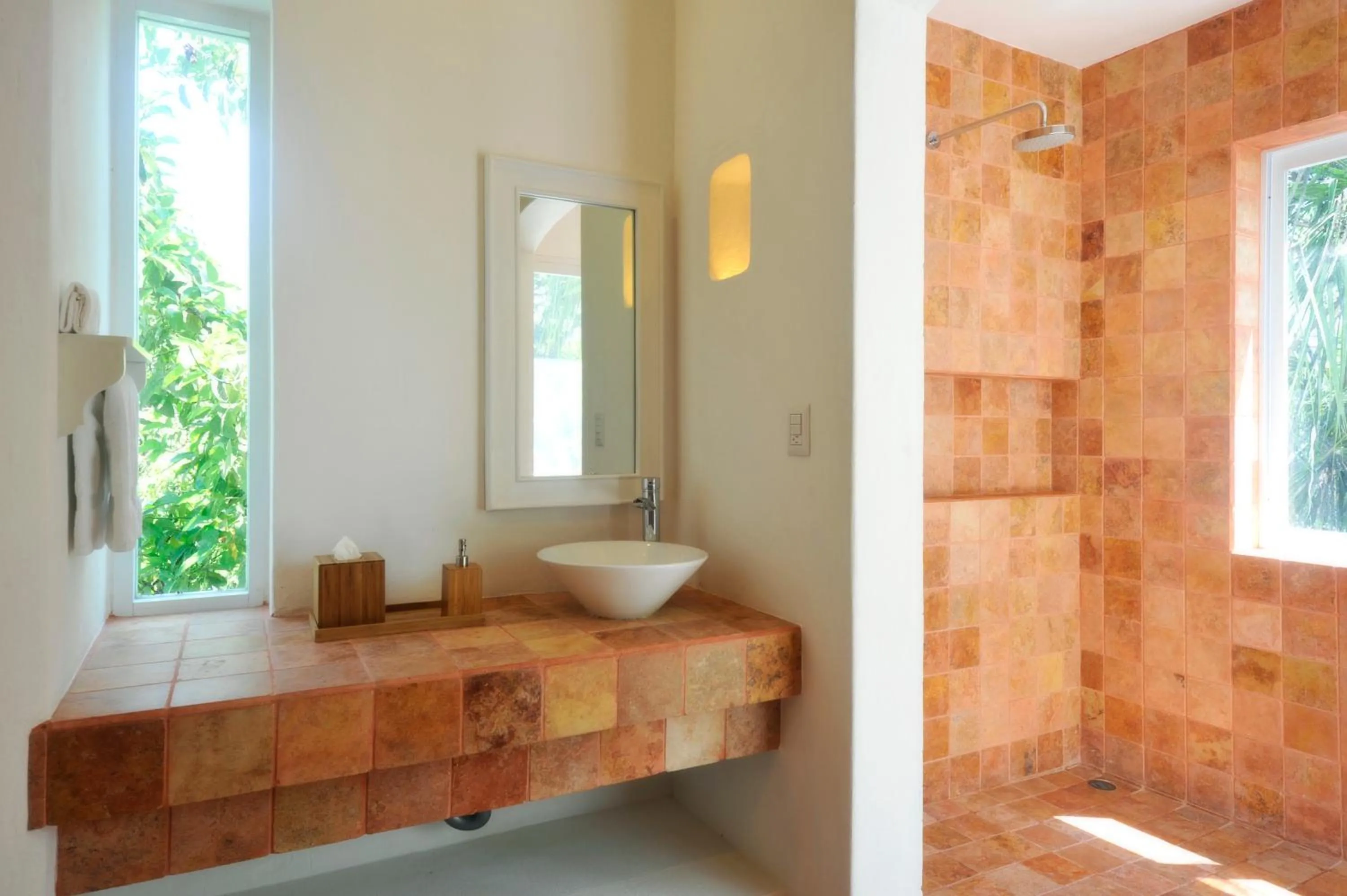 Property building in Hotel Rancho Encantado