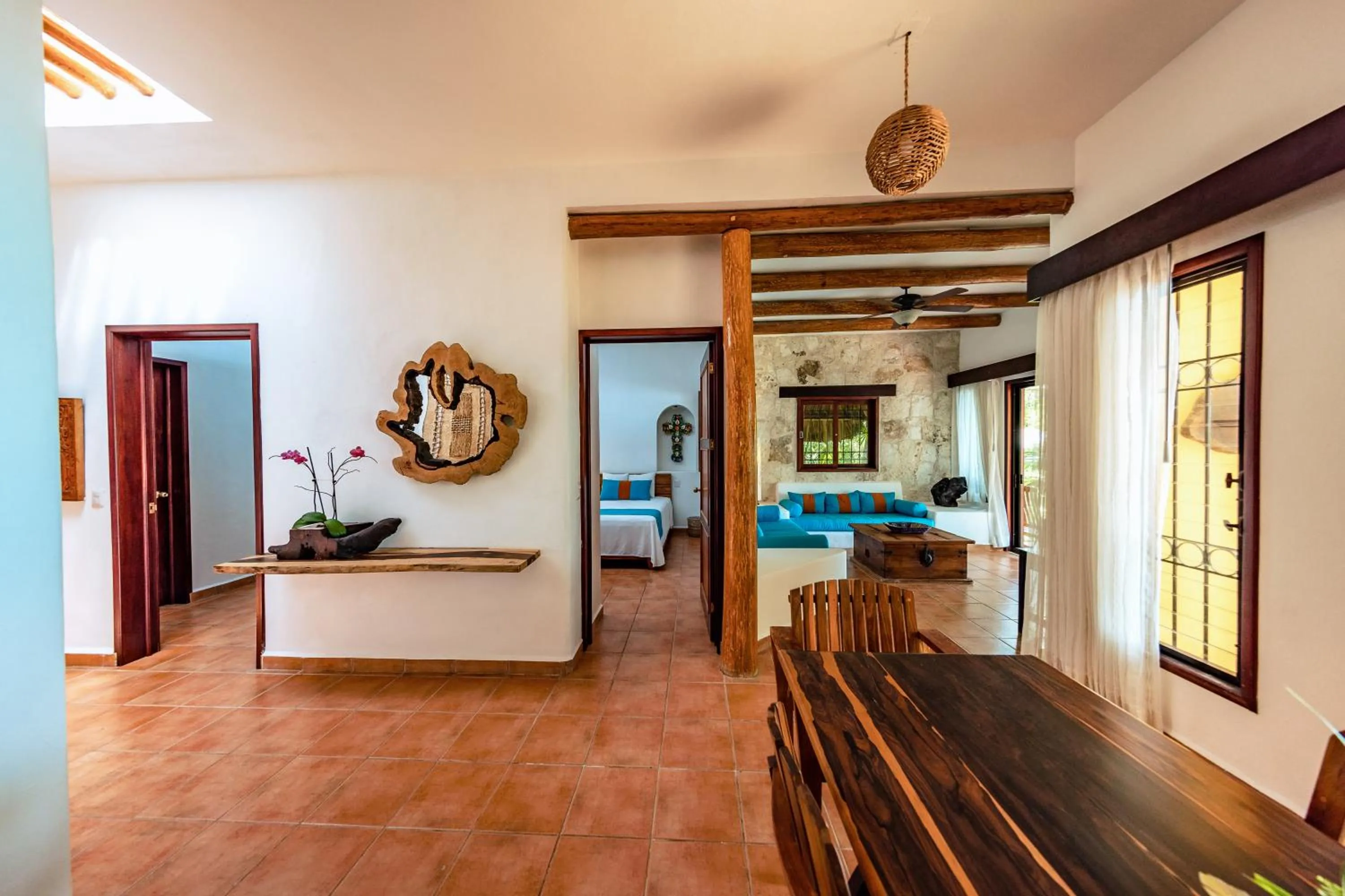 Bird's eye view in Hotel Rancho Encantado