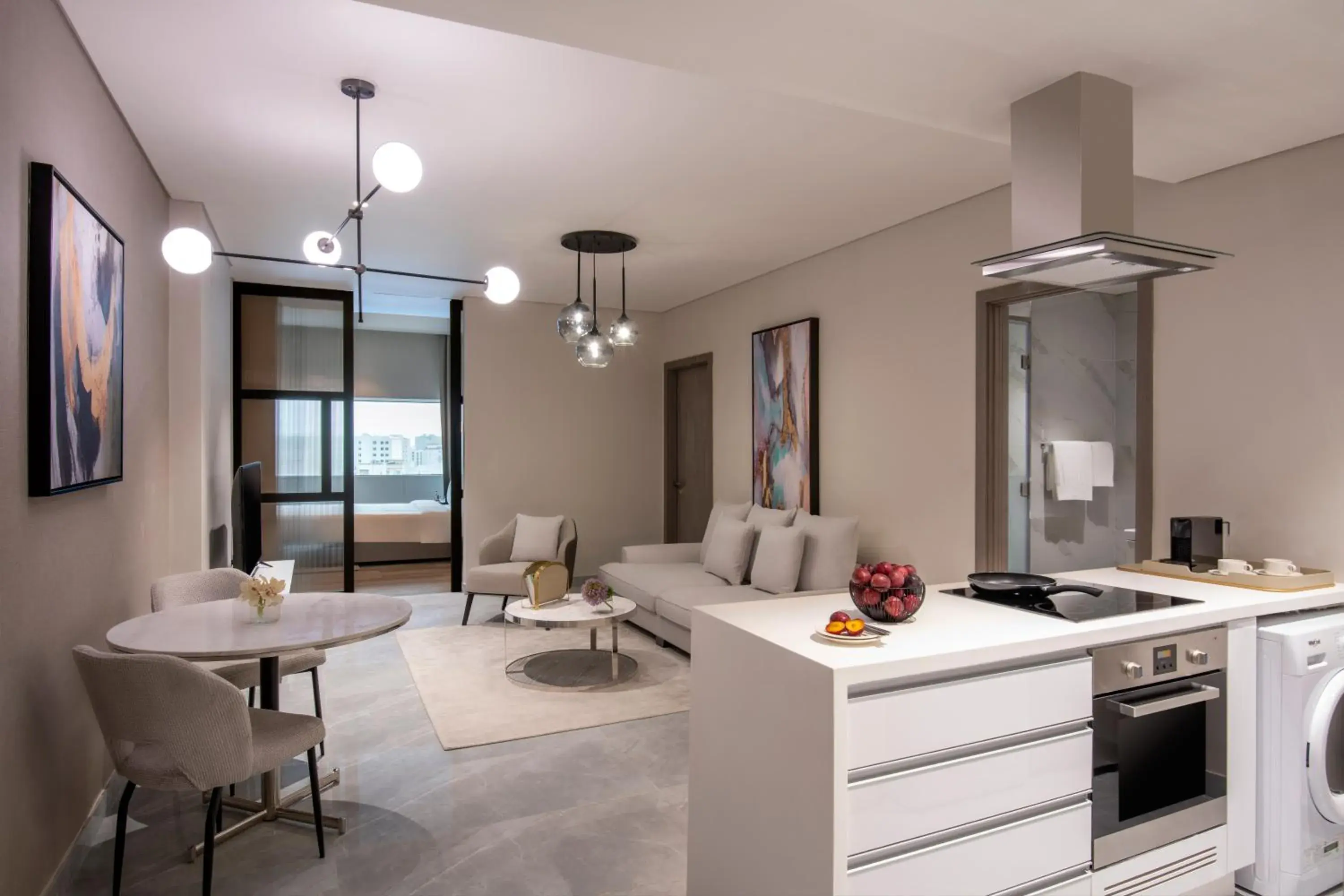 Living room in Steigenberger Residence Doha Living room in Steigenberger Residence Doha