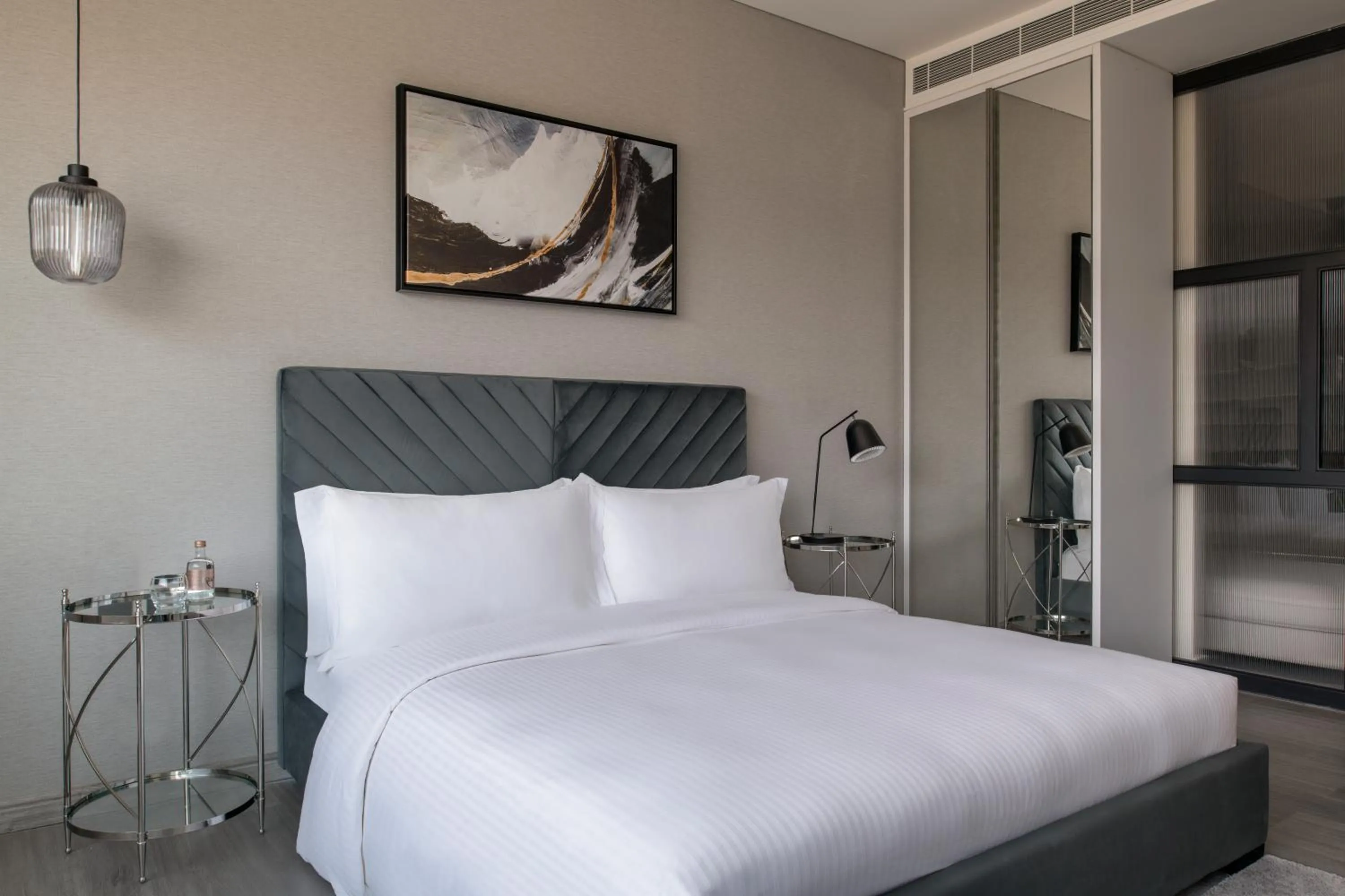 Bed in Steigenberger Residence Doha