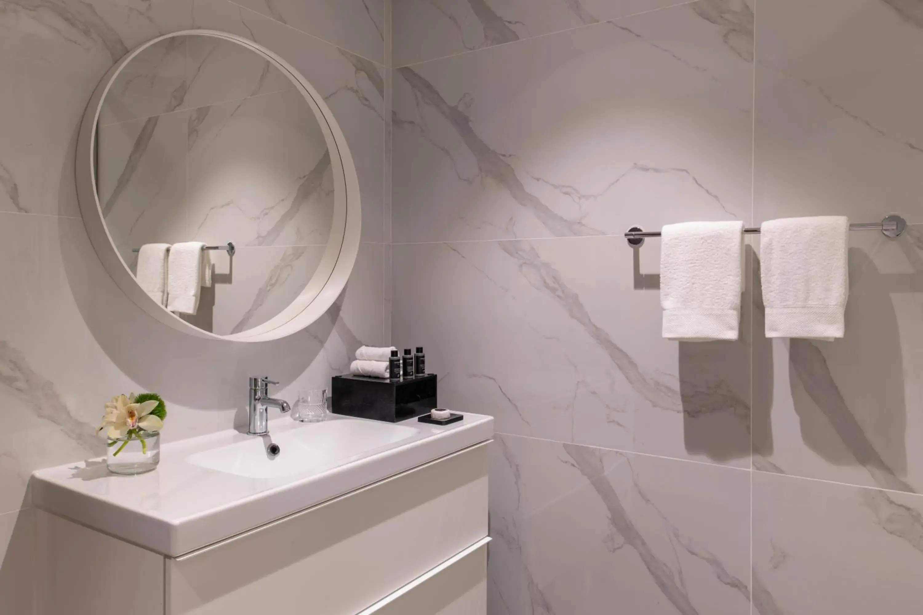 Bathroom in Steigenberger Residence Doha Bathroom in Steigenberger Residence Doha