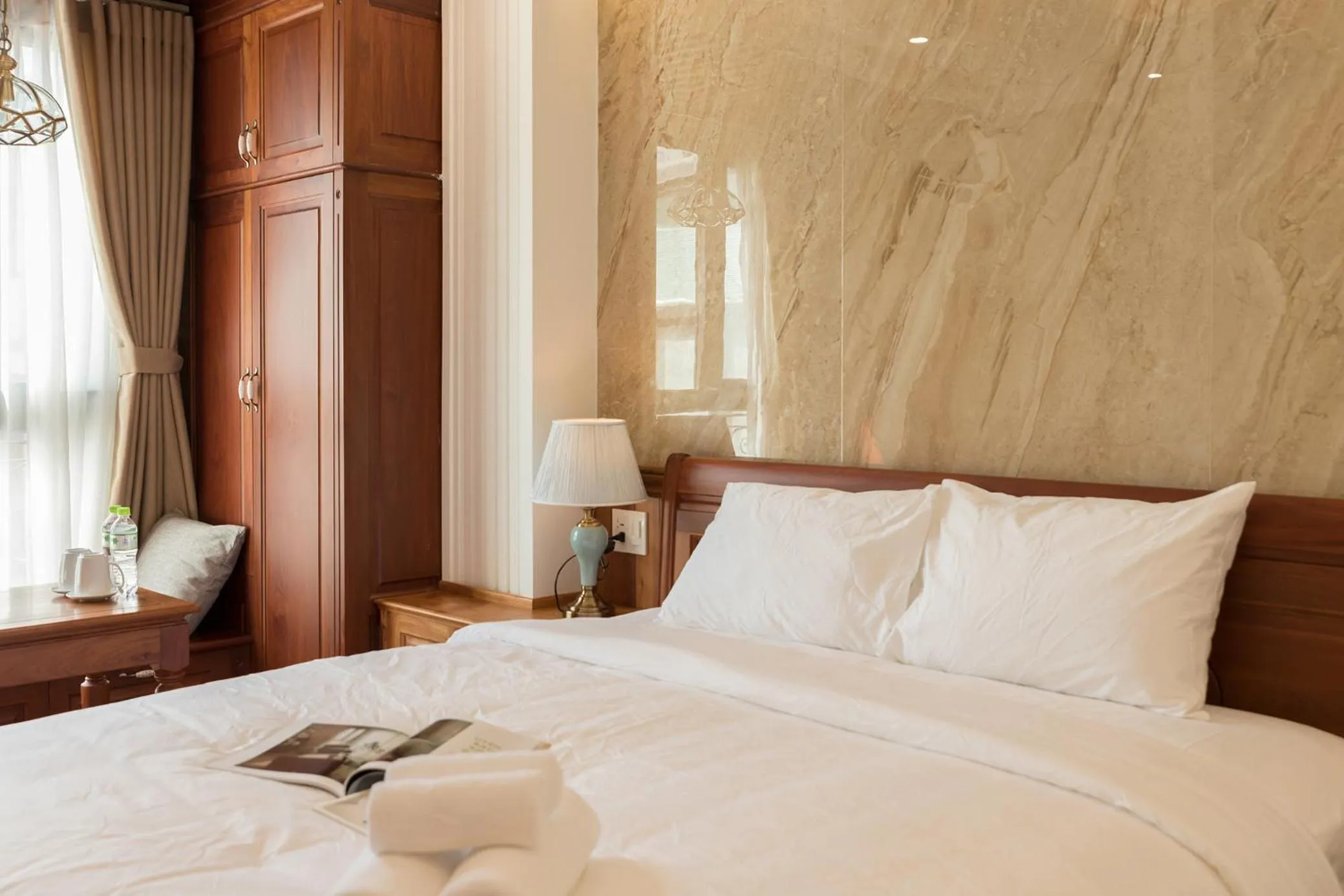 Bed in Woody House Boutique