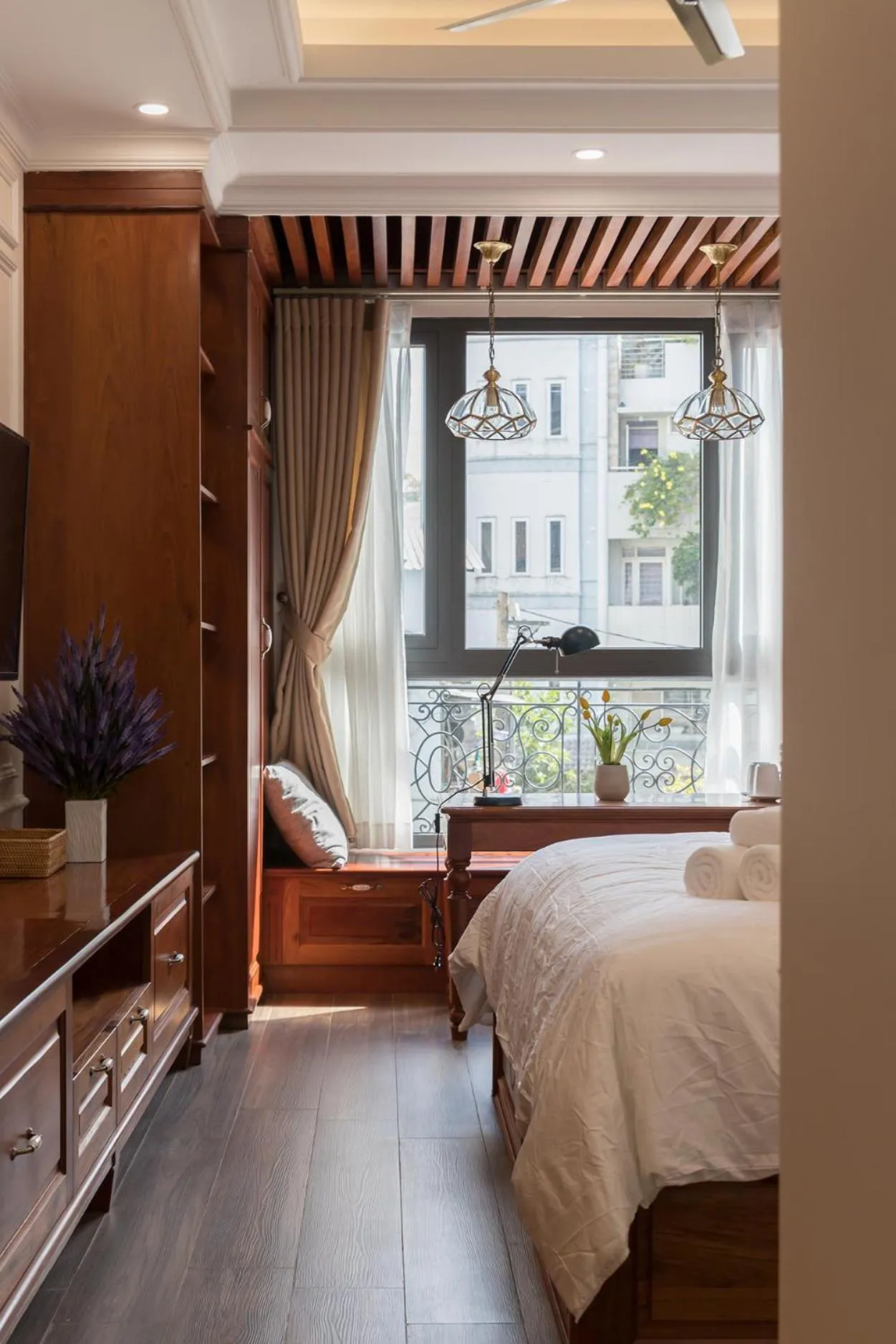 Bed in Woody House Boutique