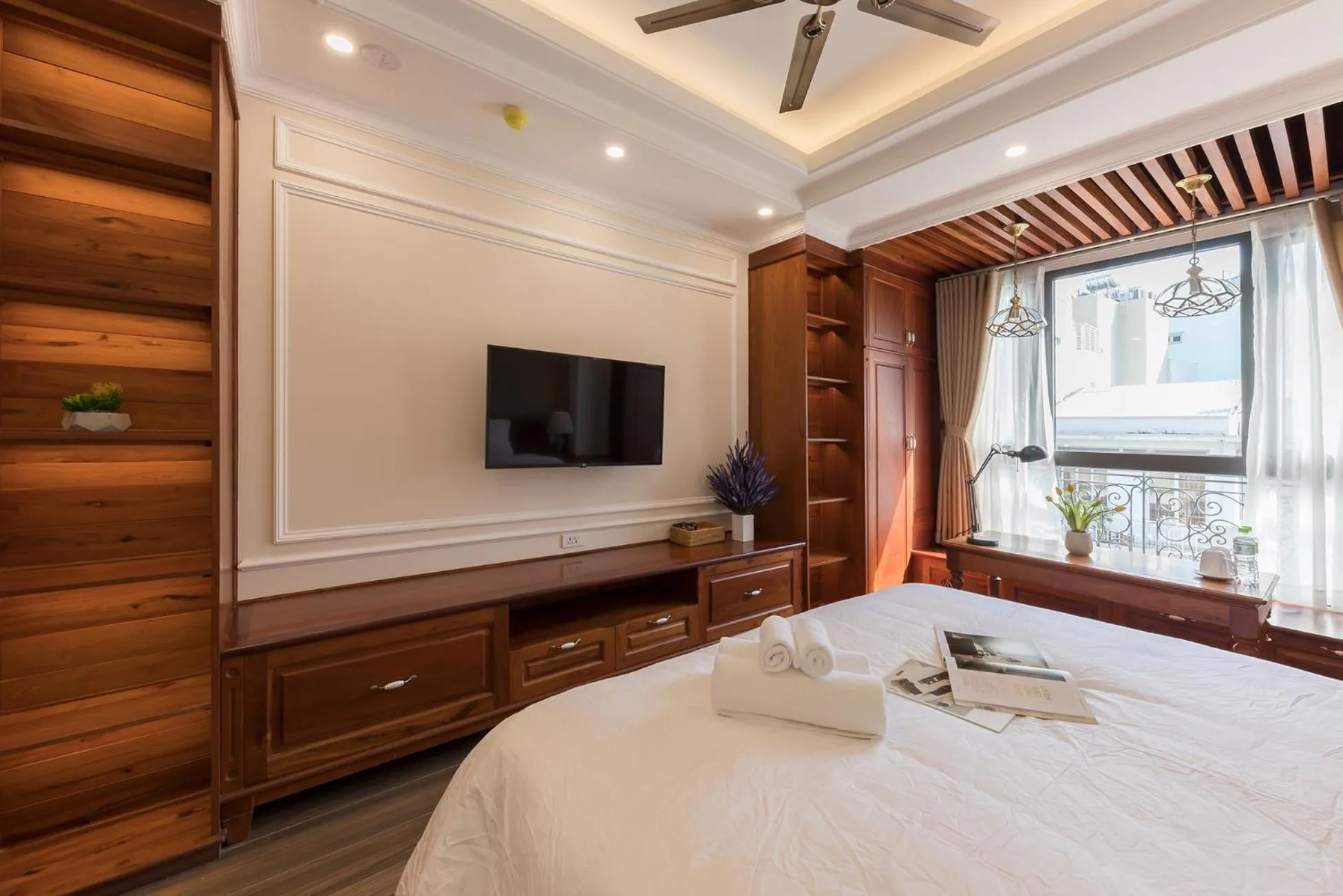 Bed in Woody House Boutique