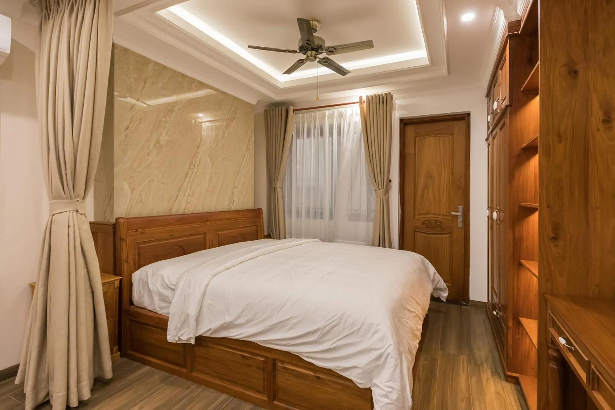 Bed in Woody House Boutique