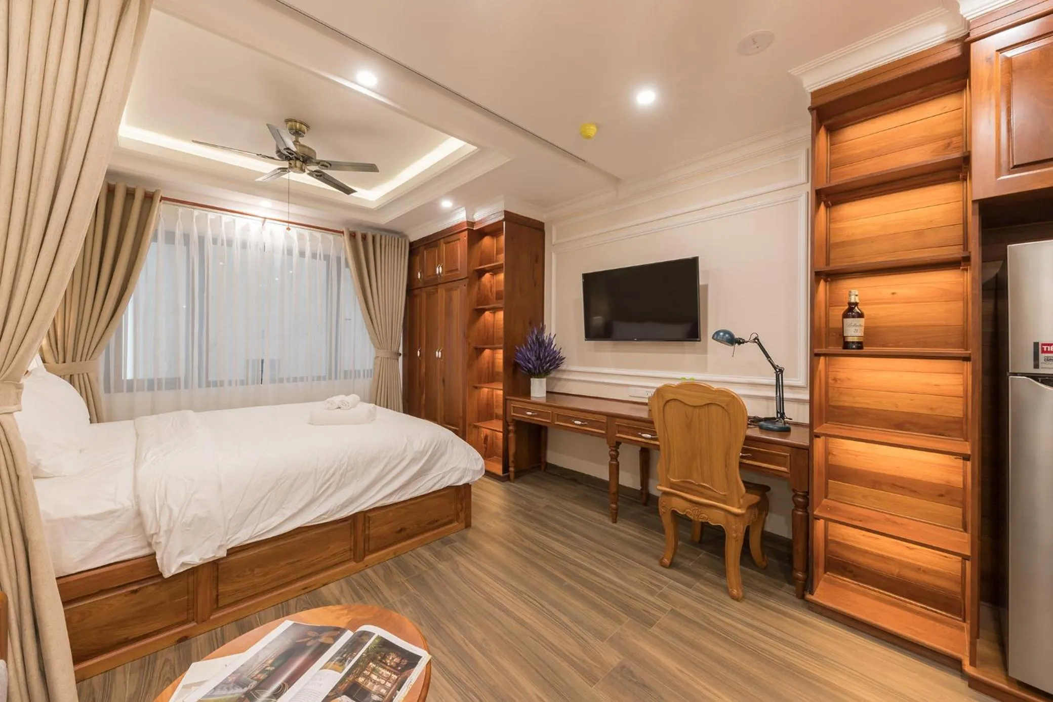 Bed in Woody House Boutique