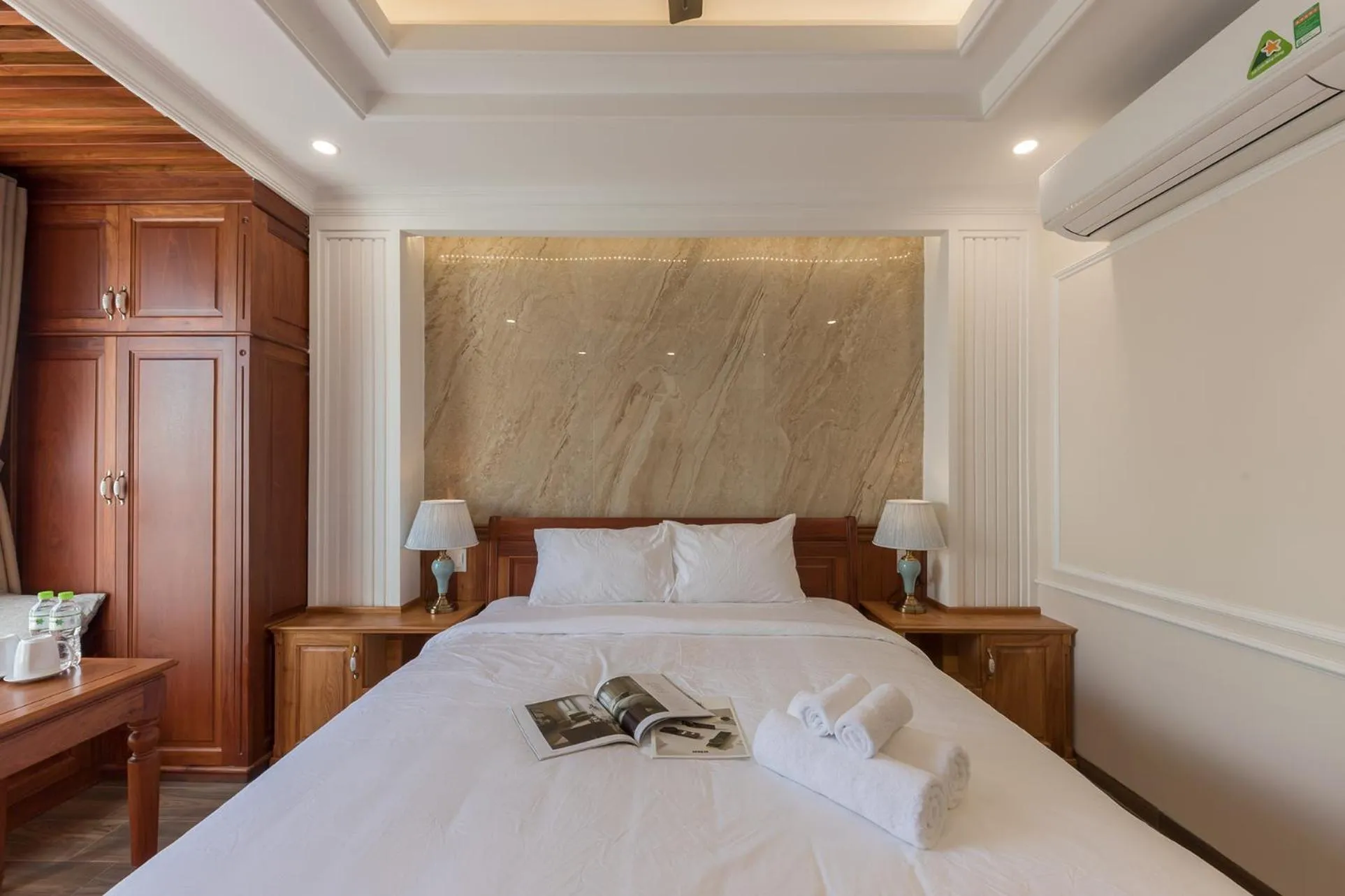 Bed in Woody House Boutique