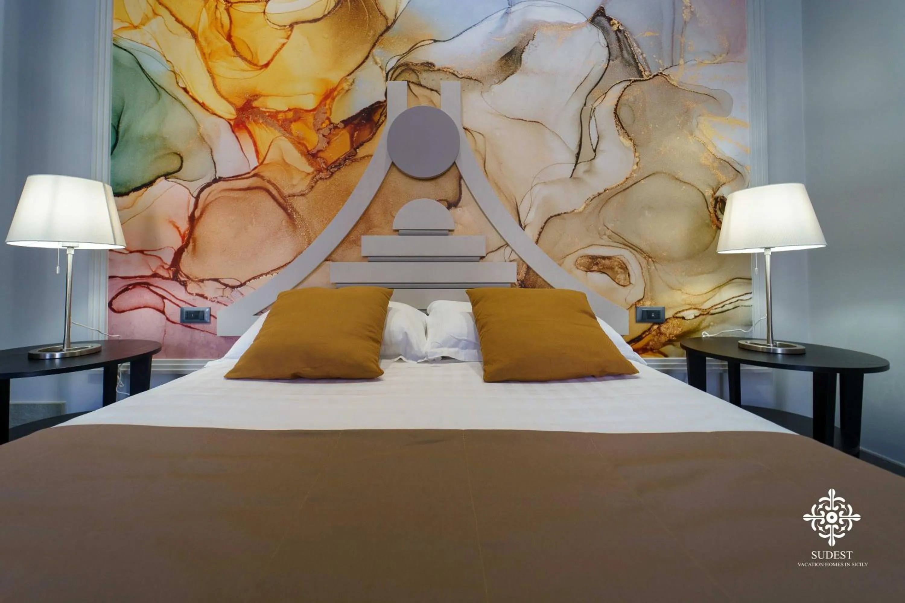 Bed in Matteotti Luxury Residence