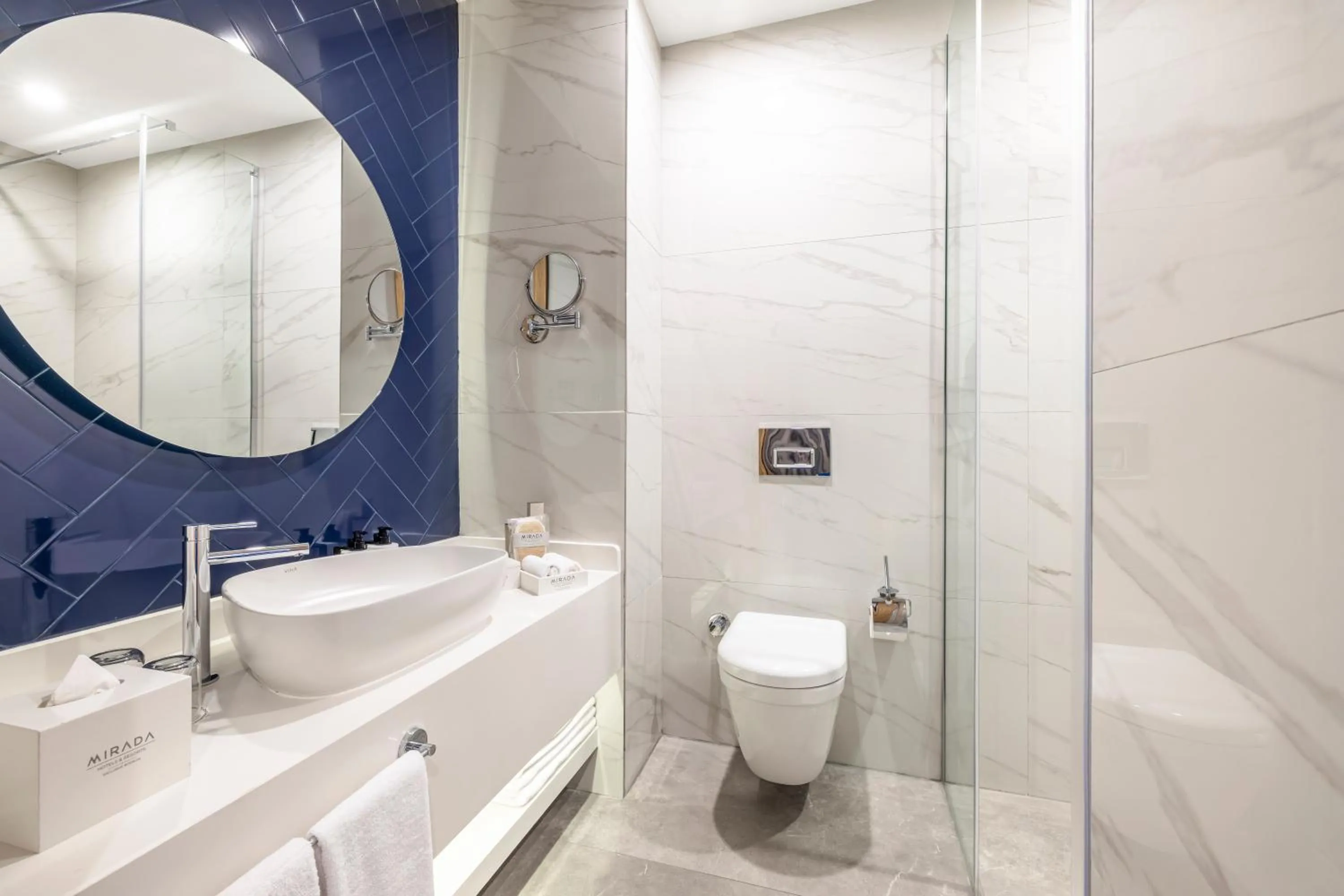 Shower in Mirada Exclusive Bodrum