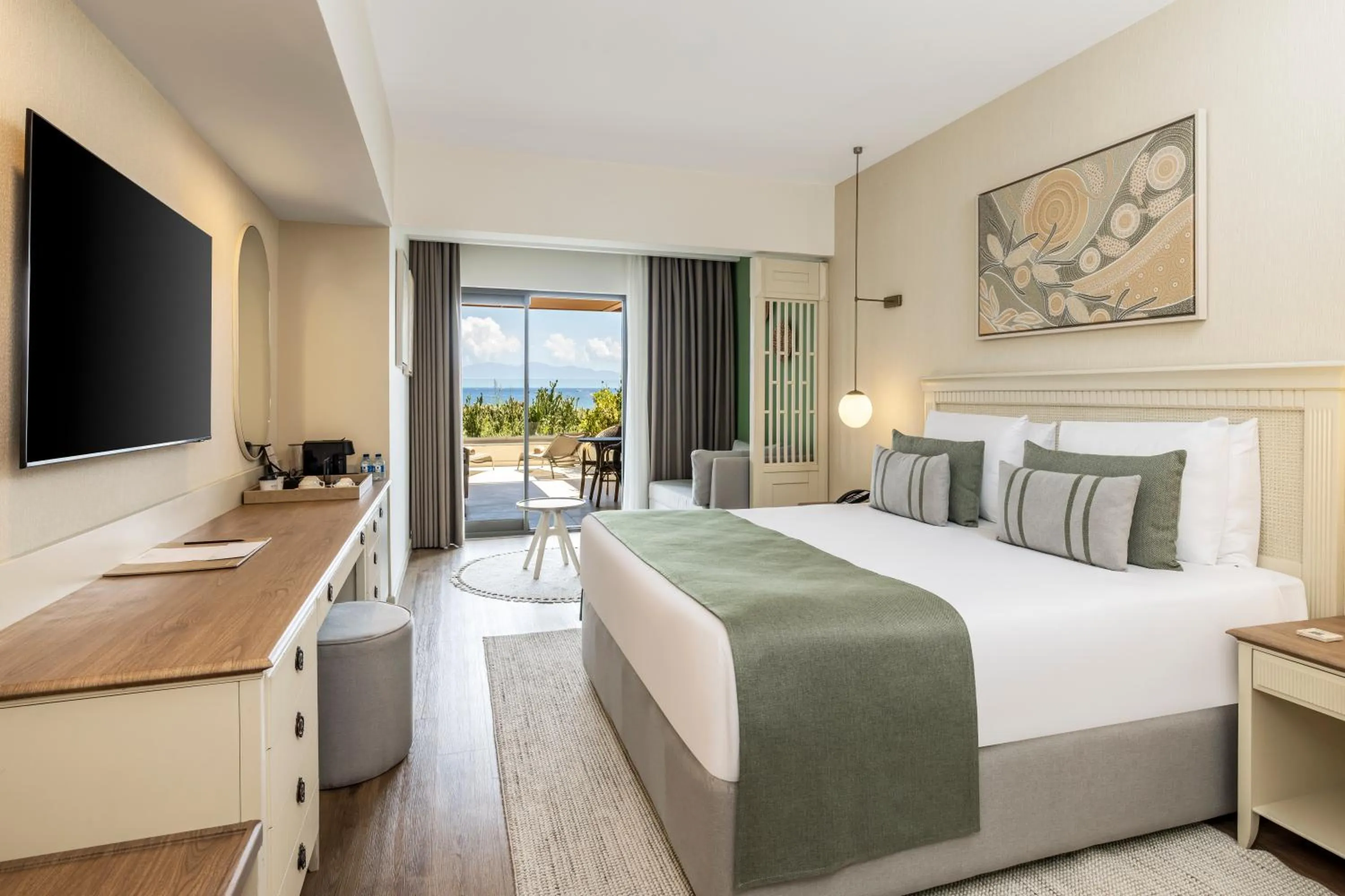 TV and multimedia, Bed in Mirada Exclusive Bodrum