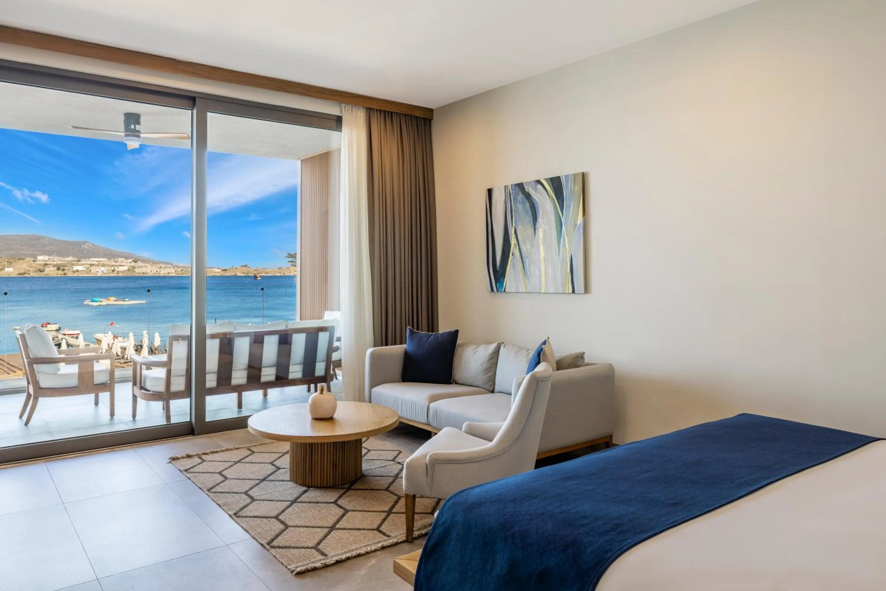 View (from property/room), Bed in Mirada Exclusive Bodrum