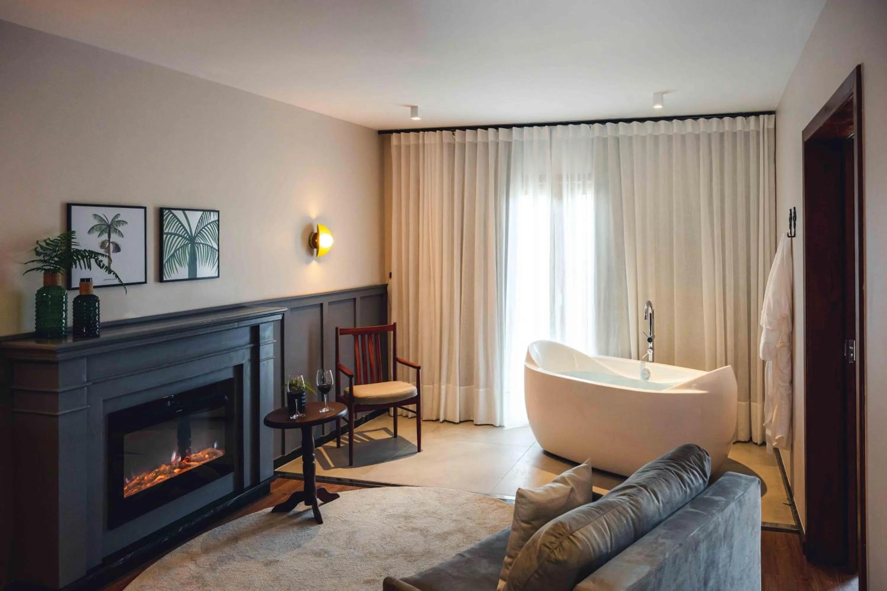 Bath, Bed in Natureza Eco Lodge