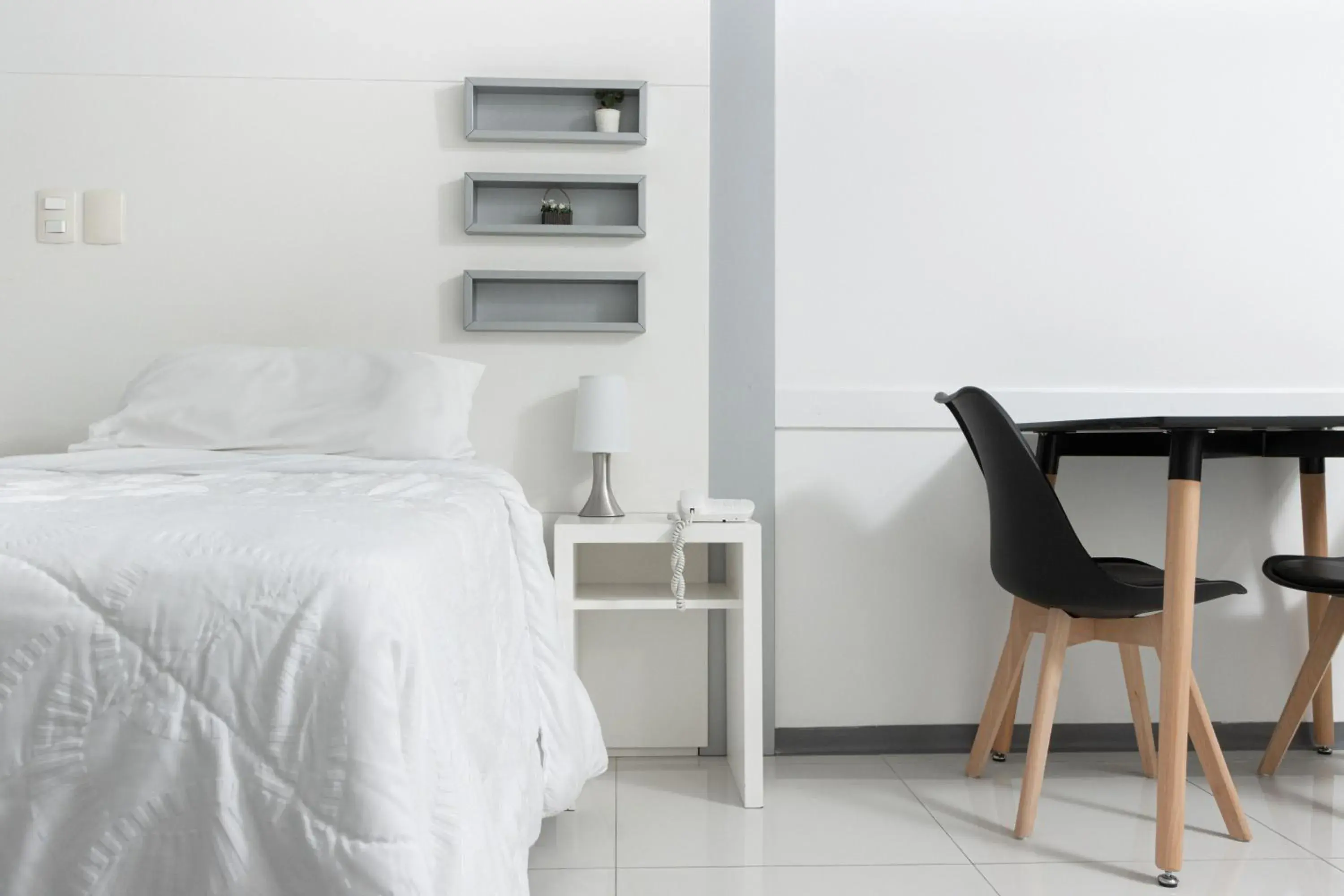 Bed in Hotel Gema Luxury Suites Bed in Hotel Gema Luxury Suites