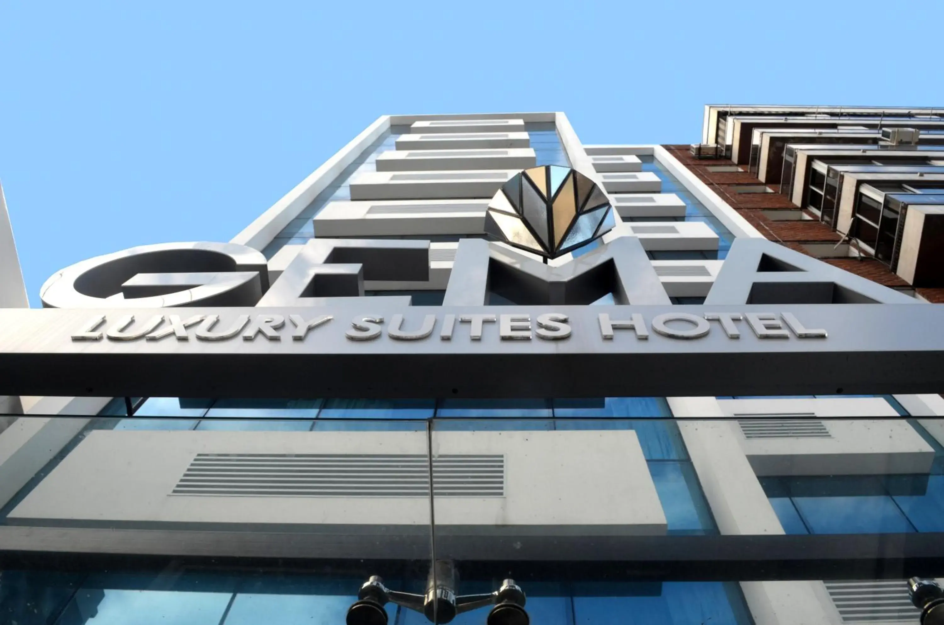 Property building in Hotel Gema Luxury Suites Property building in Hotel Gema Luxury Suites