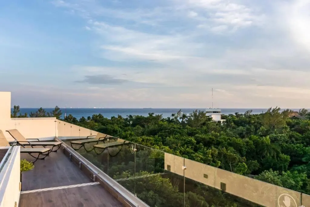 Balcony/Terrace in Luxury Studio in Playa del Carmen