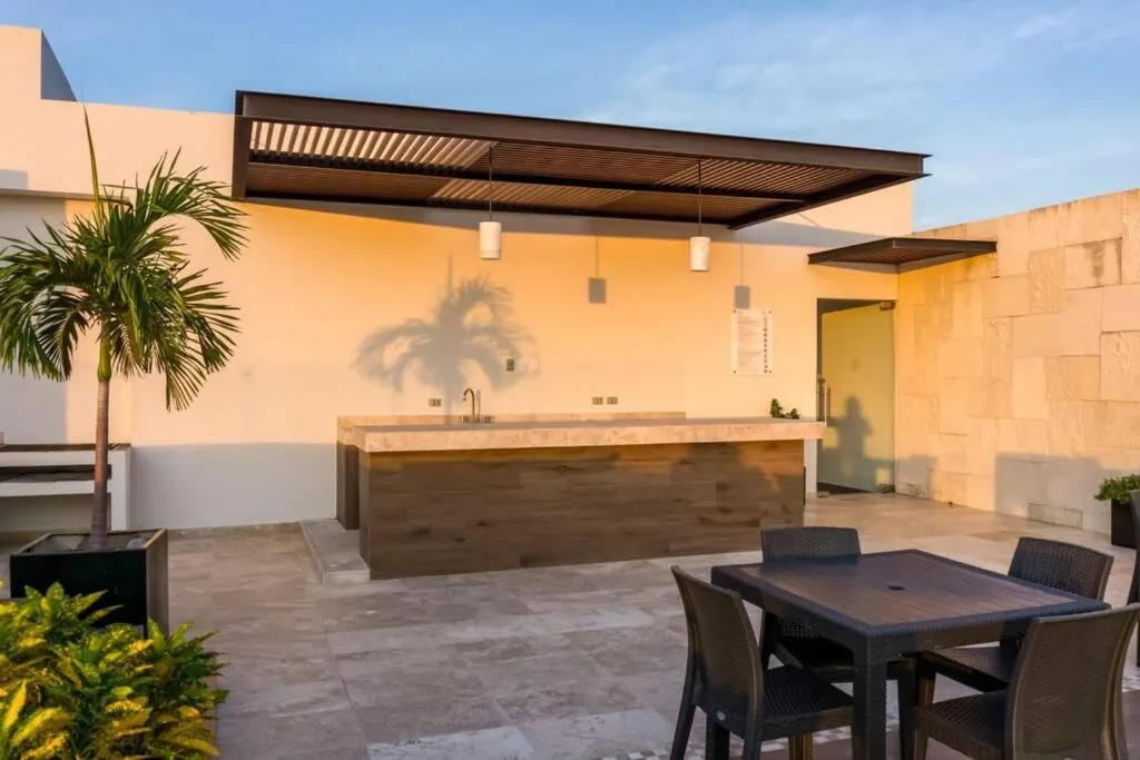 BBQ facilities in Luxury Studio in Playa del Carmen