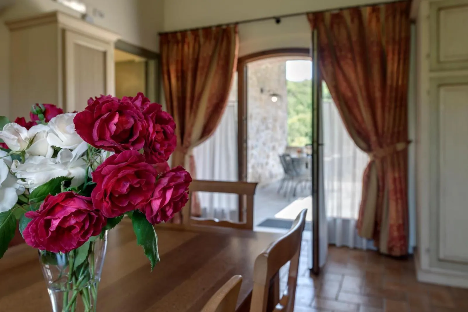 Dining area in Antica Fonte Resort