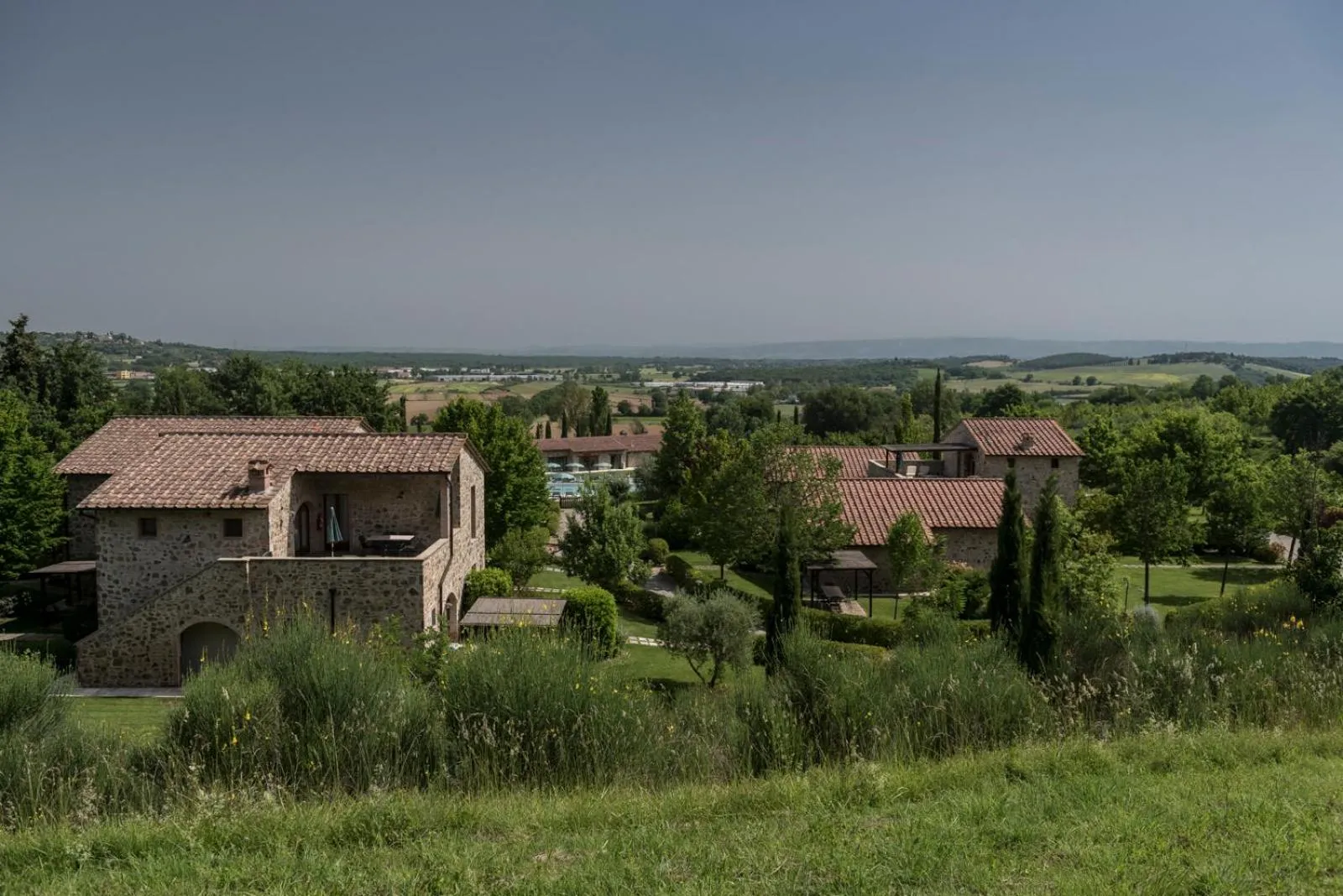 Bird's eye view in Antica Fonte Resort