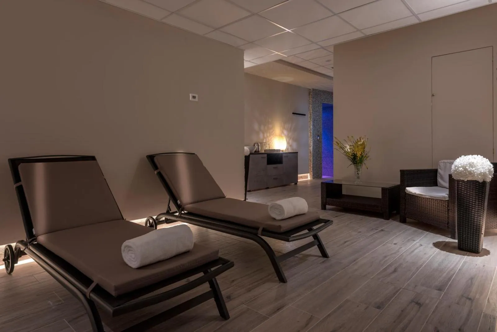 Spa and wellness centre/facilities in Antica Fonte Resort