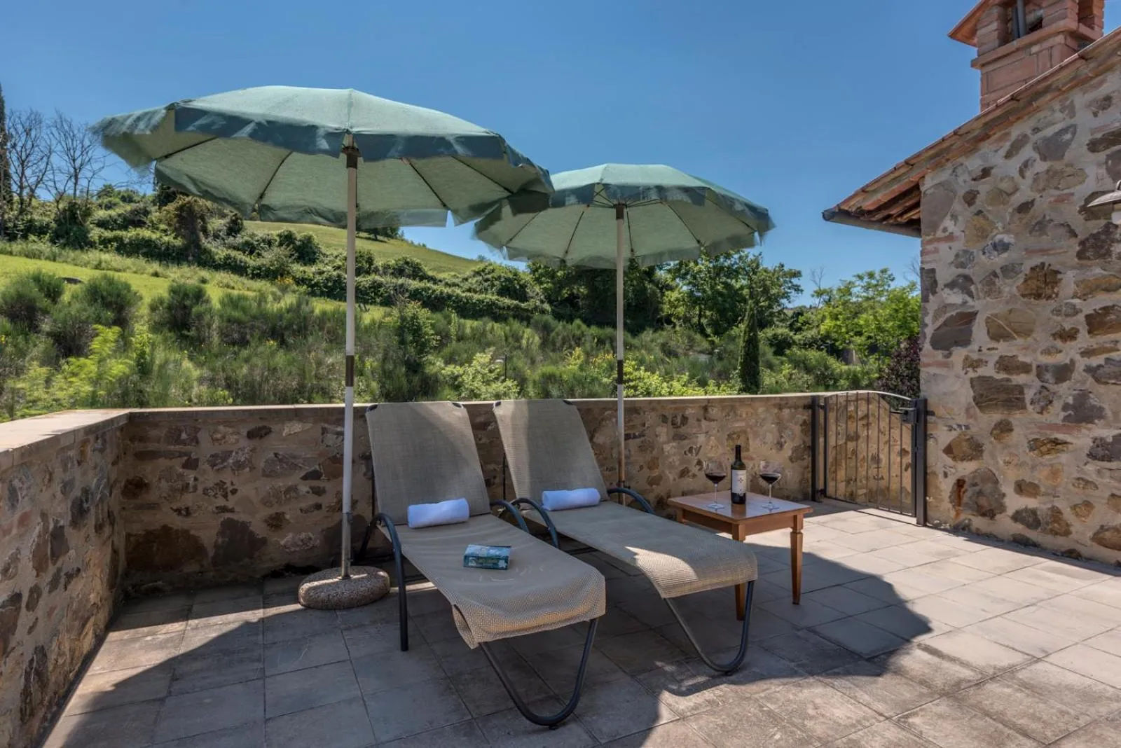 Balcony/Terrace in Antica Fonte Resort