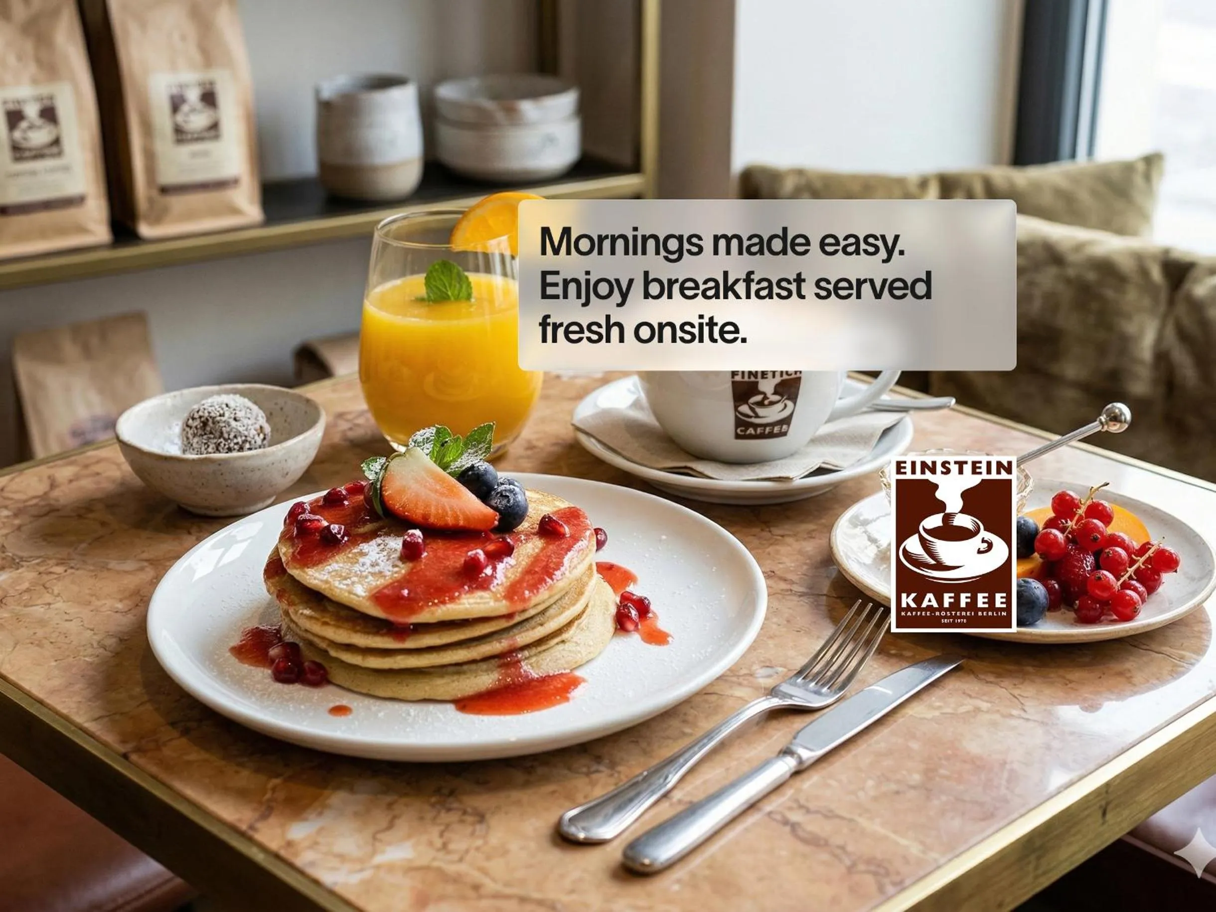 Breakfast in Numa Berlin Savi