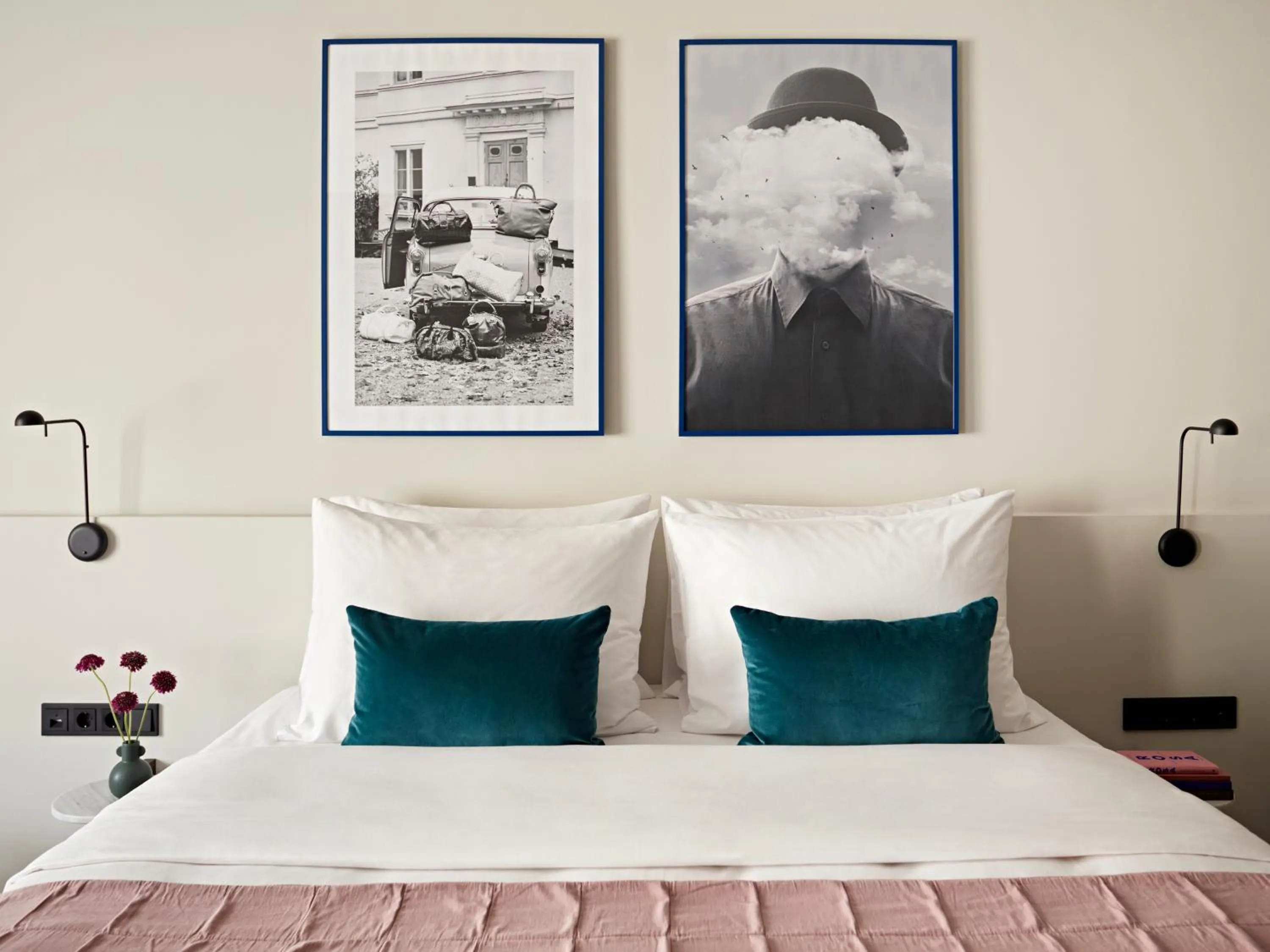 Bed in Numa Berlin Savi