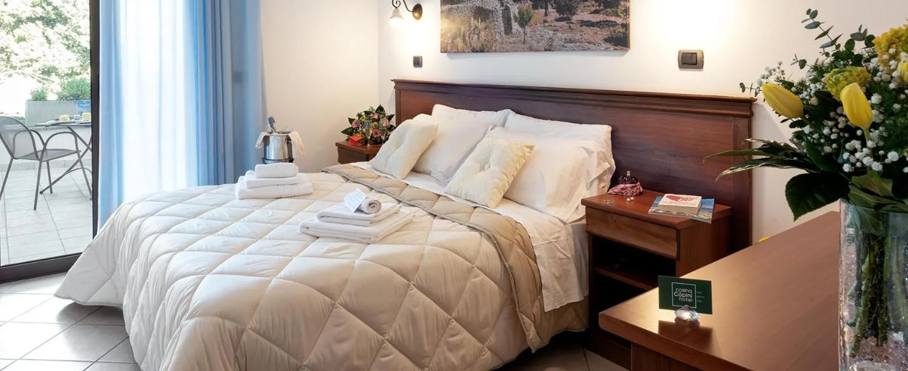 Bed in Relais Casina Copini