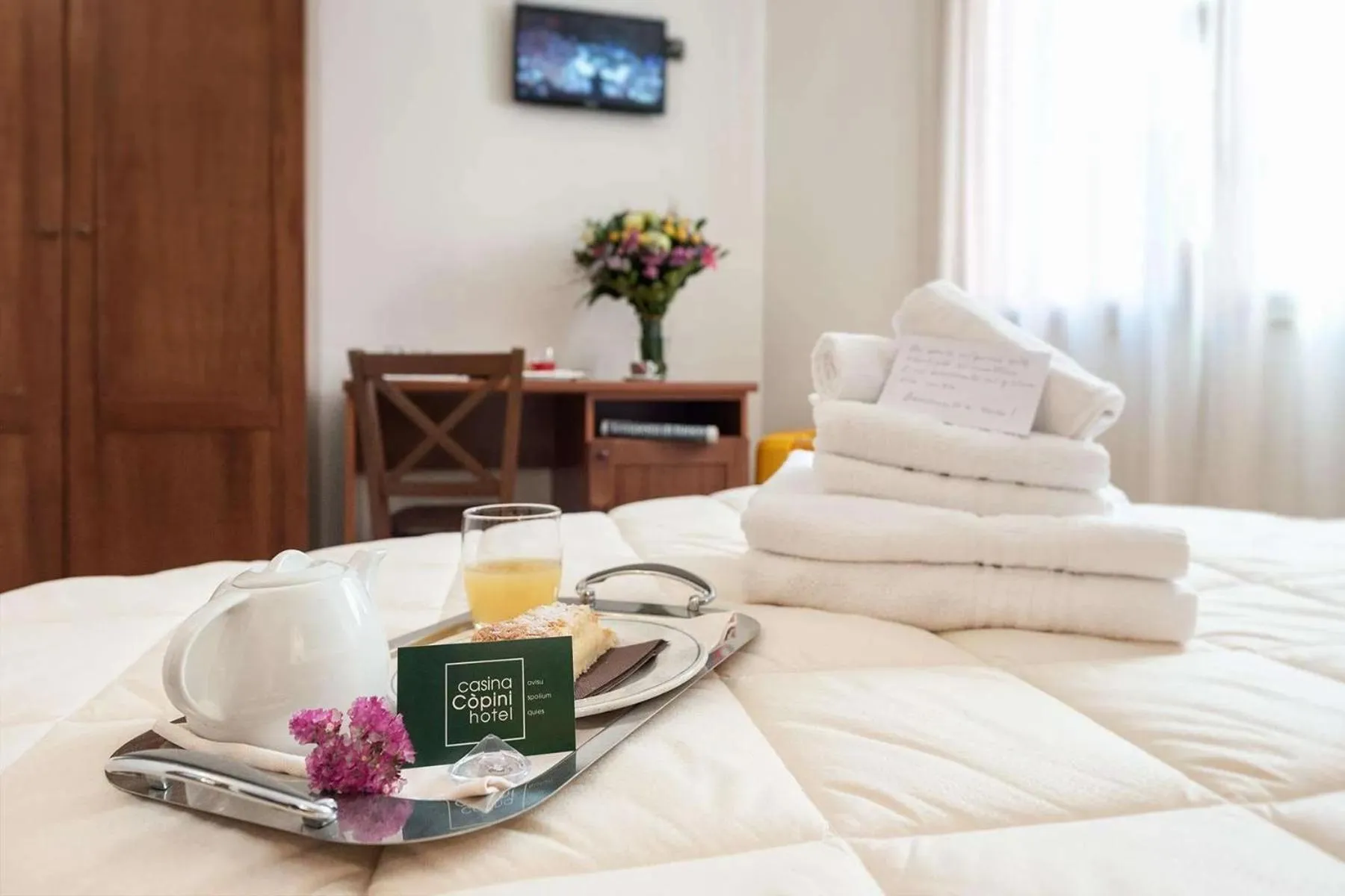 Bed in Relais Casina Copini