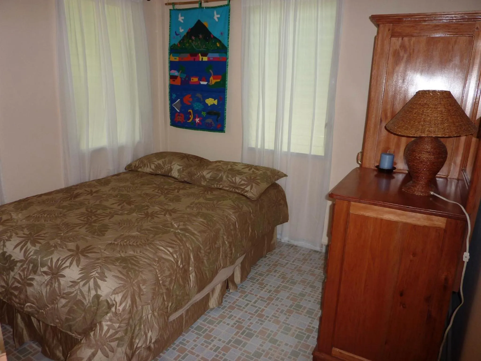 Bed in Villas Pico Bonito