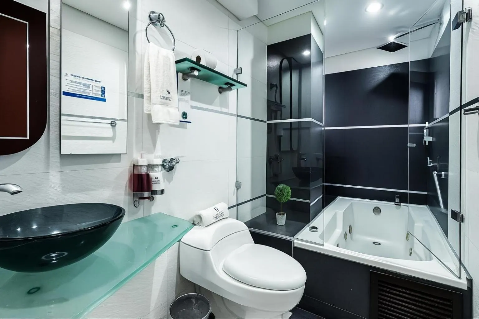 Bath in Hotel Toscana Plaza