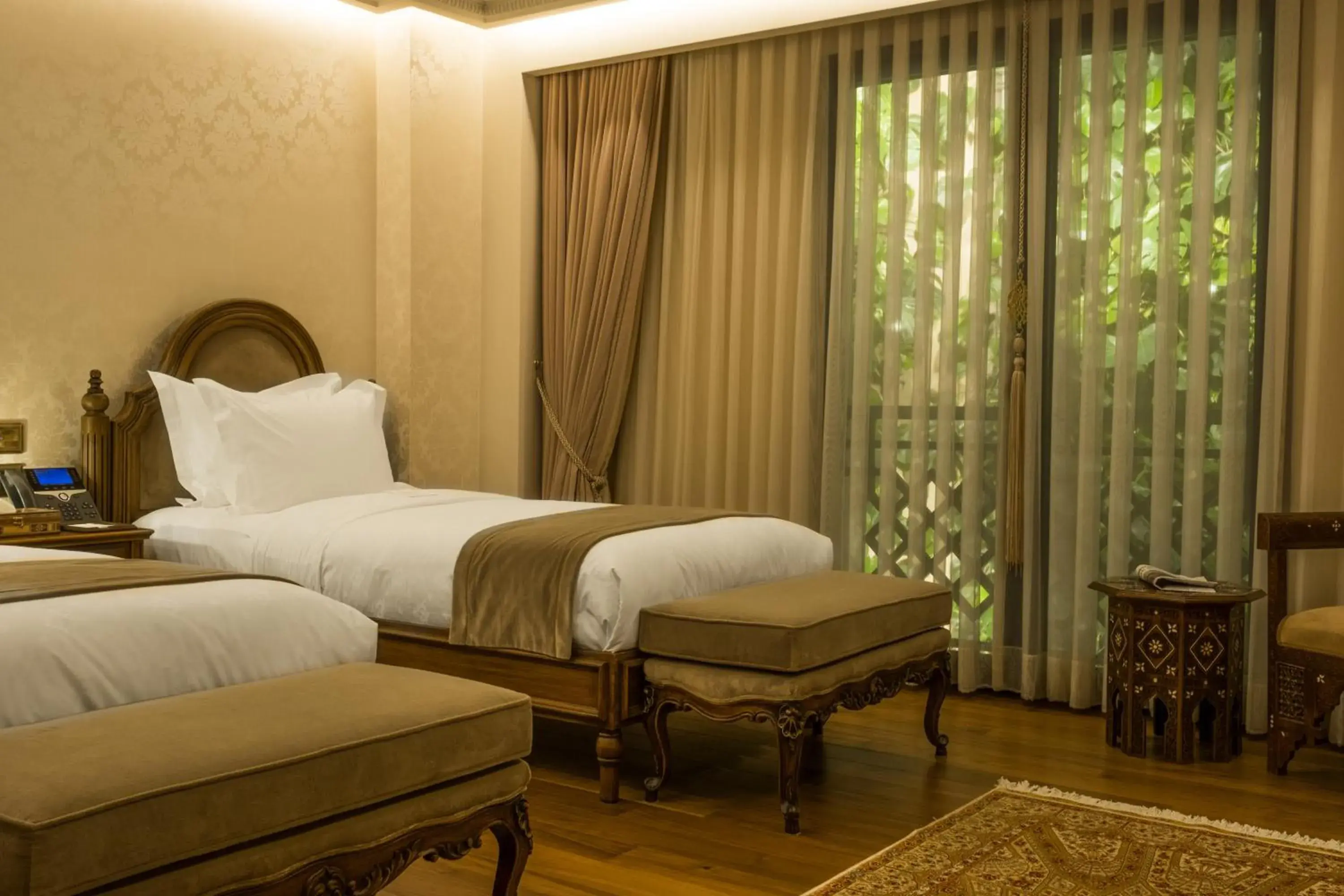 Deluxe Twin Room with Vertical Greenery View in AJWA Sultanahmet - Preferred Hotels LVX Collection Deluxe Twin Room with Vertical Greenery View in AJWA Sultanahmet - Preferred Hotels LVX Collection
