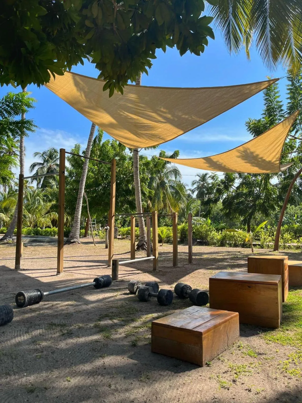 Fitness centre/facilities in Múcura Club Hotel