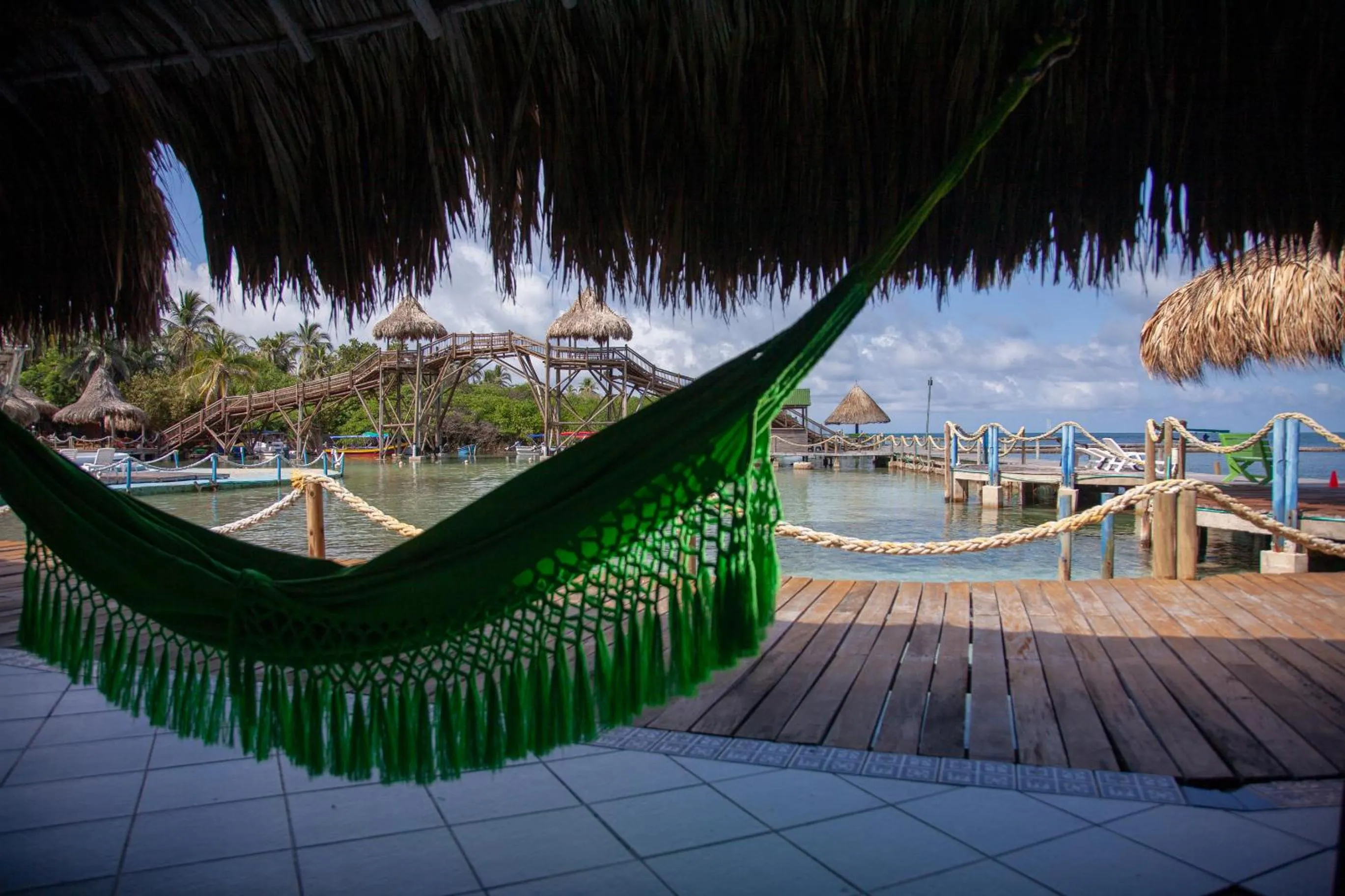 Natural landscape in Múcura Club Hotel
